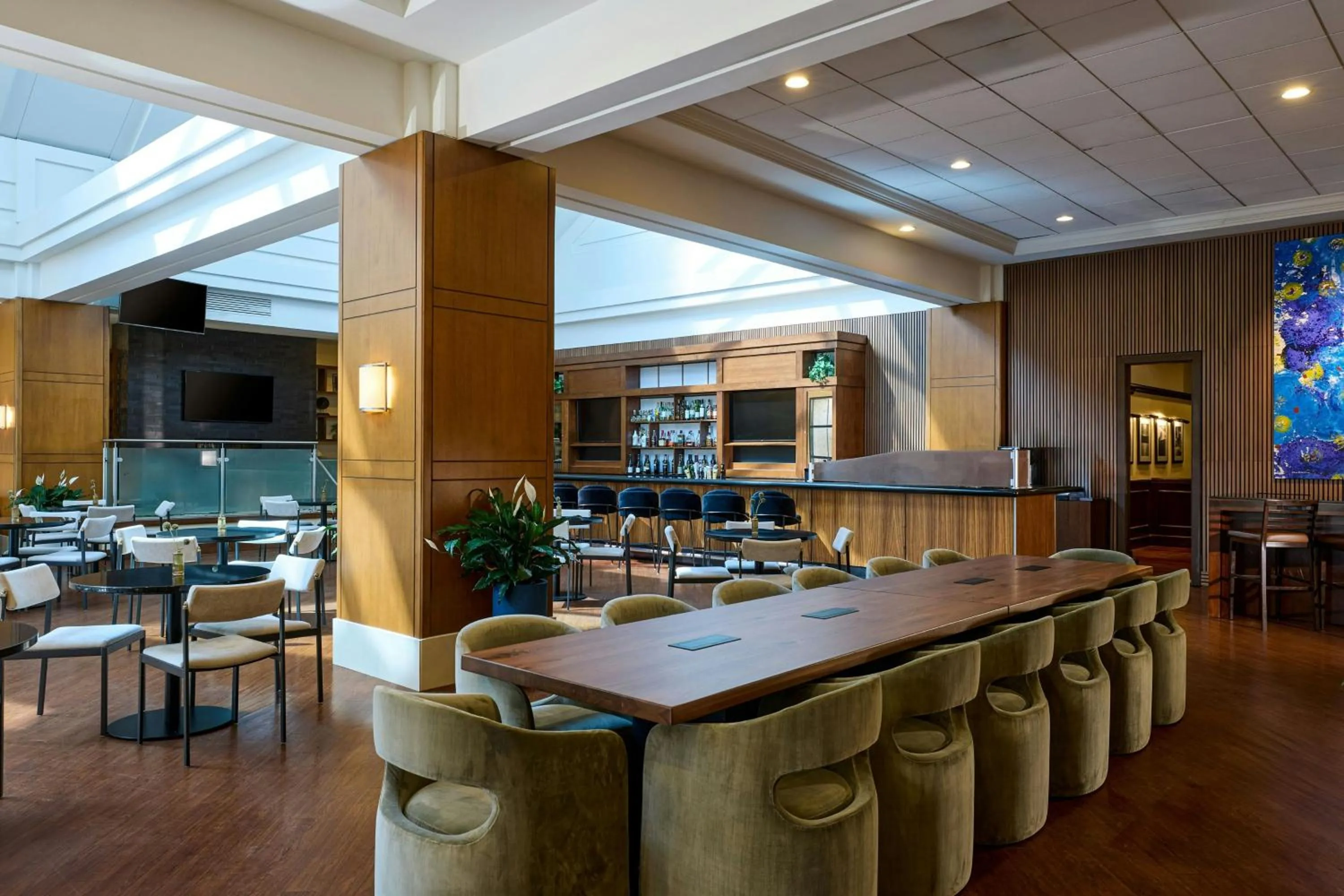 Lobby or reception in Detroit Marriott Troy