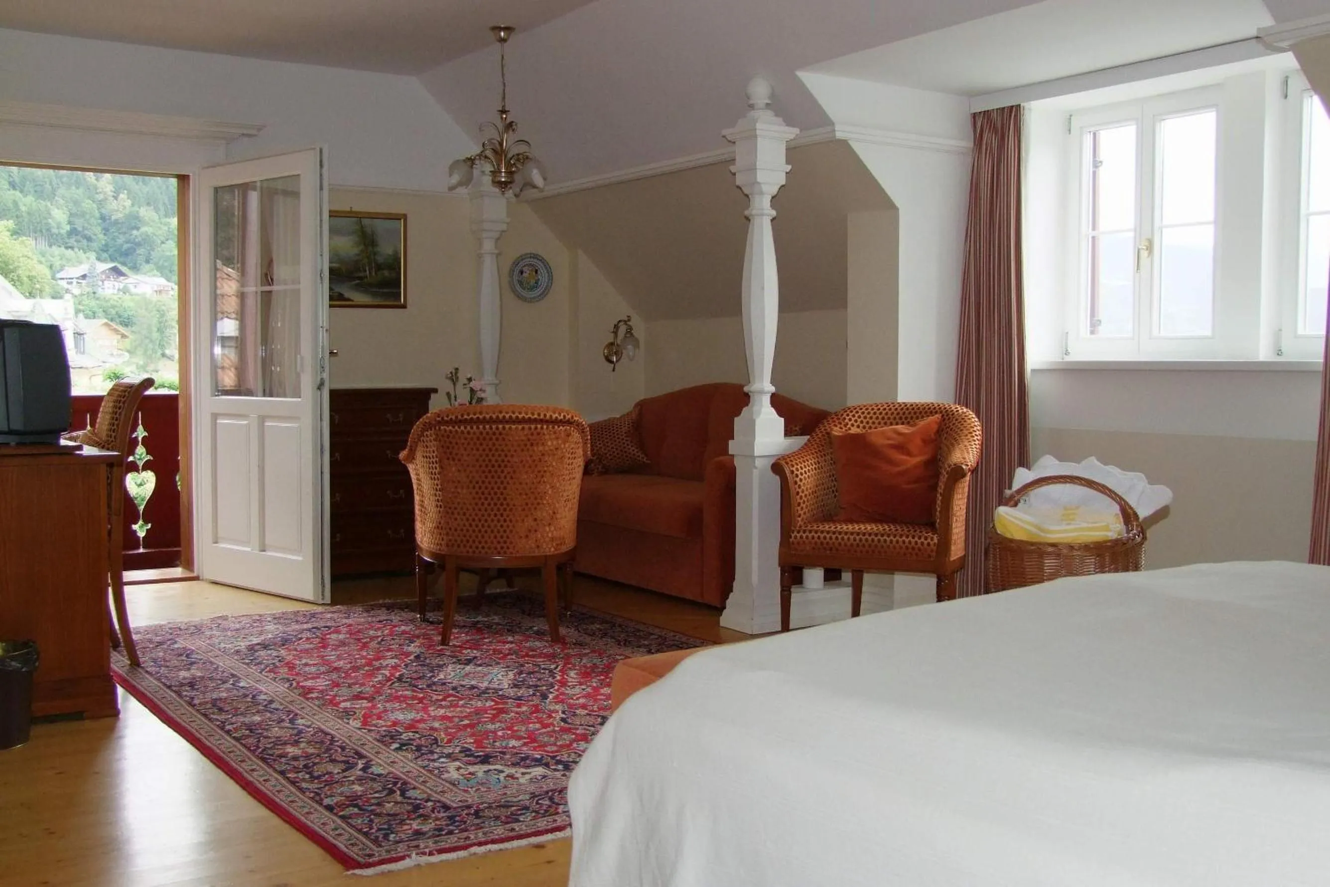 Bed in Hotel See-Villa