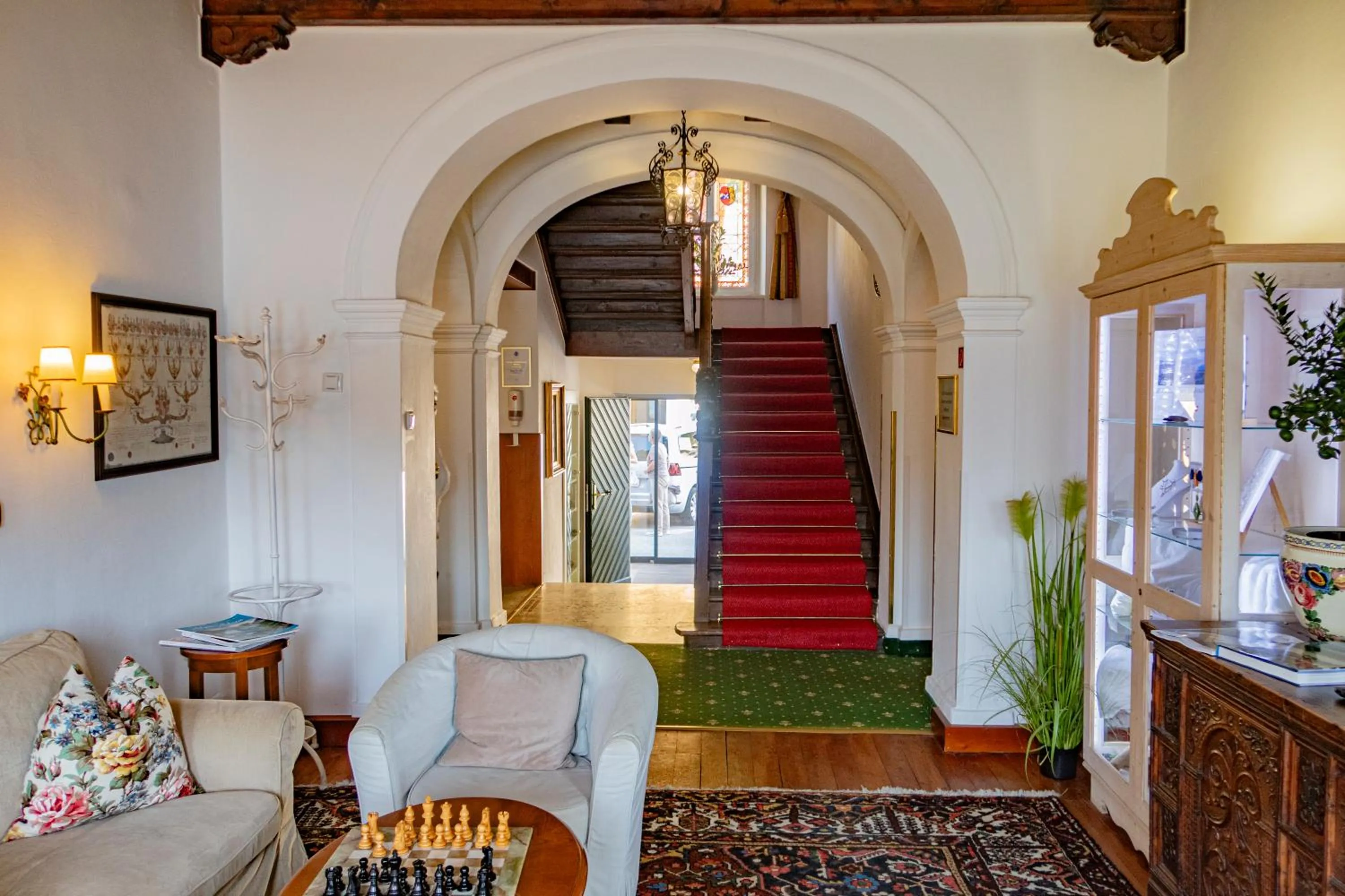 Lobby or reception in Hotel See-Villa