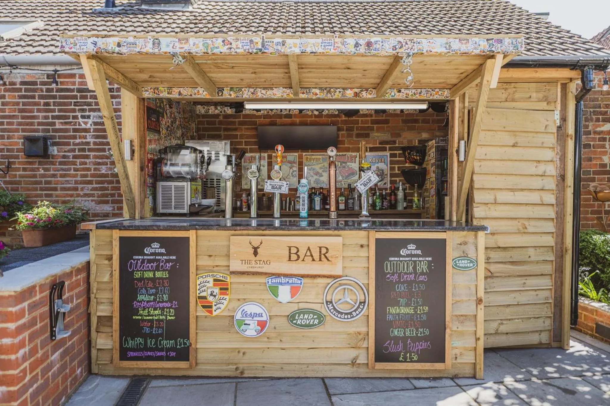 Food and drinks in The Stag Hotel, Restaurant and Bar