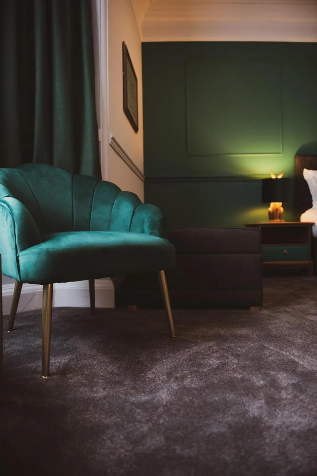 Seating area in The Stag Hotel, Restaurant and Bar