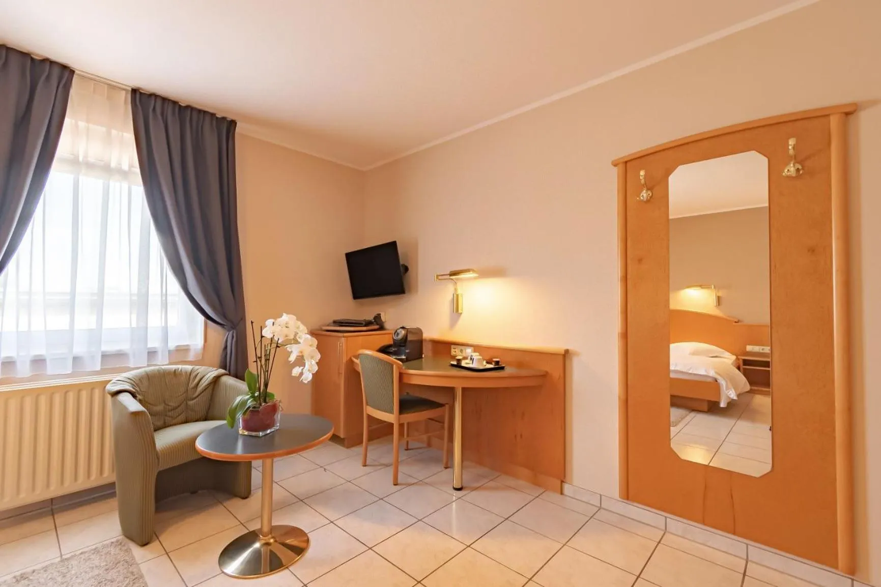 Bed in Hotel Re'ser Stuff