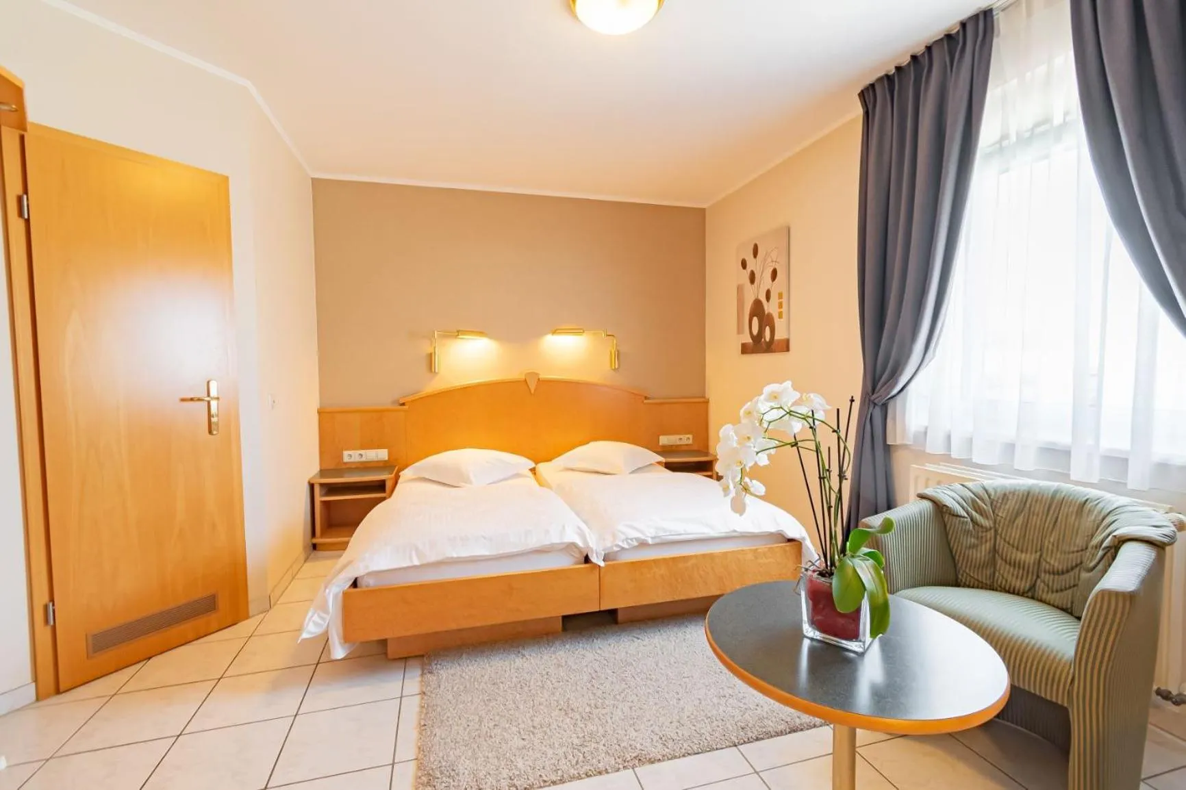 Bed in Hotel Re'ser Stuff