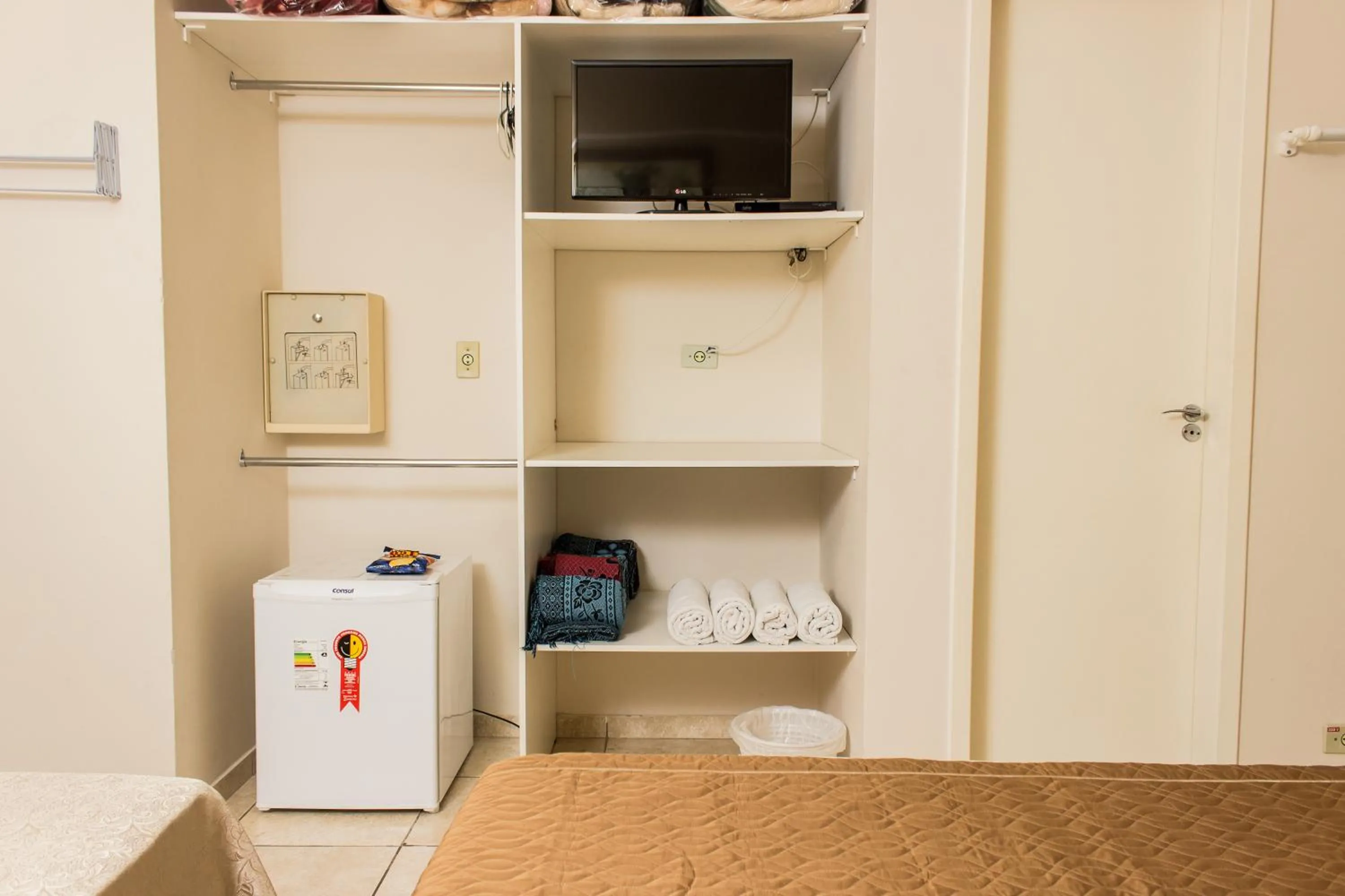 Bed in Pousada Cataratas