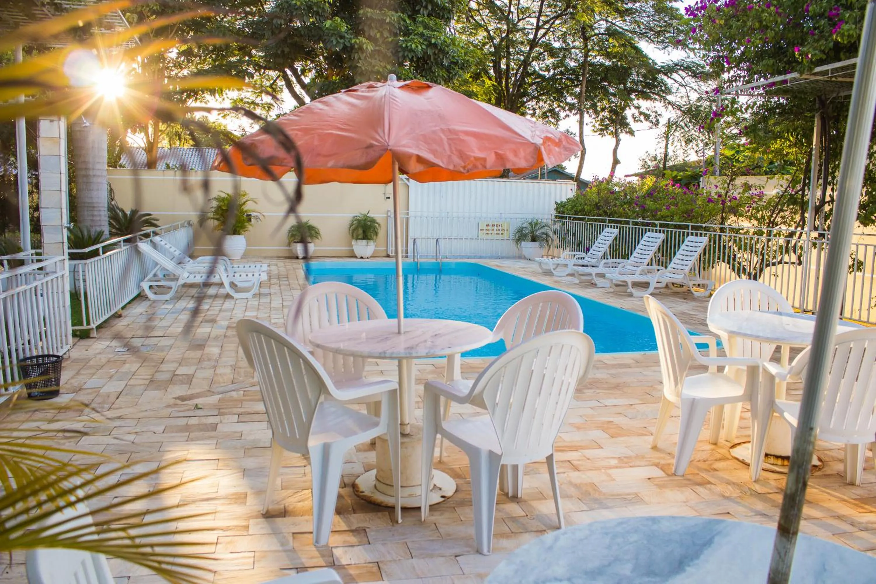 Swimming pool in Pousada Cataratas