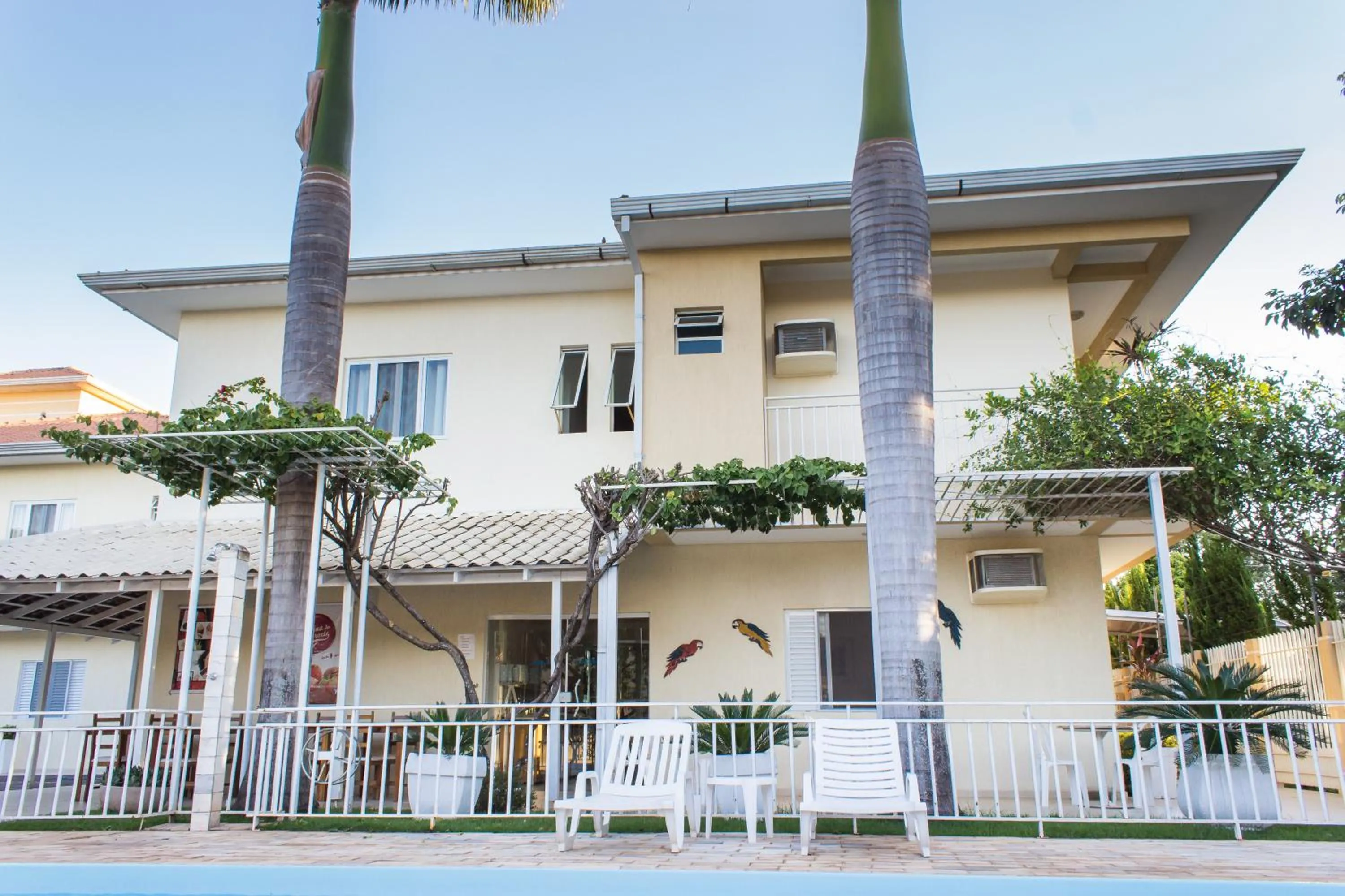 Garden view in Pousada Cataratas