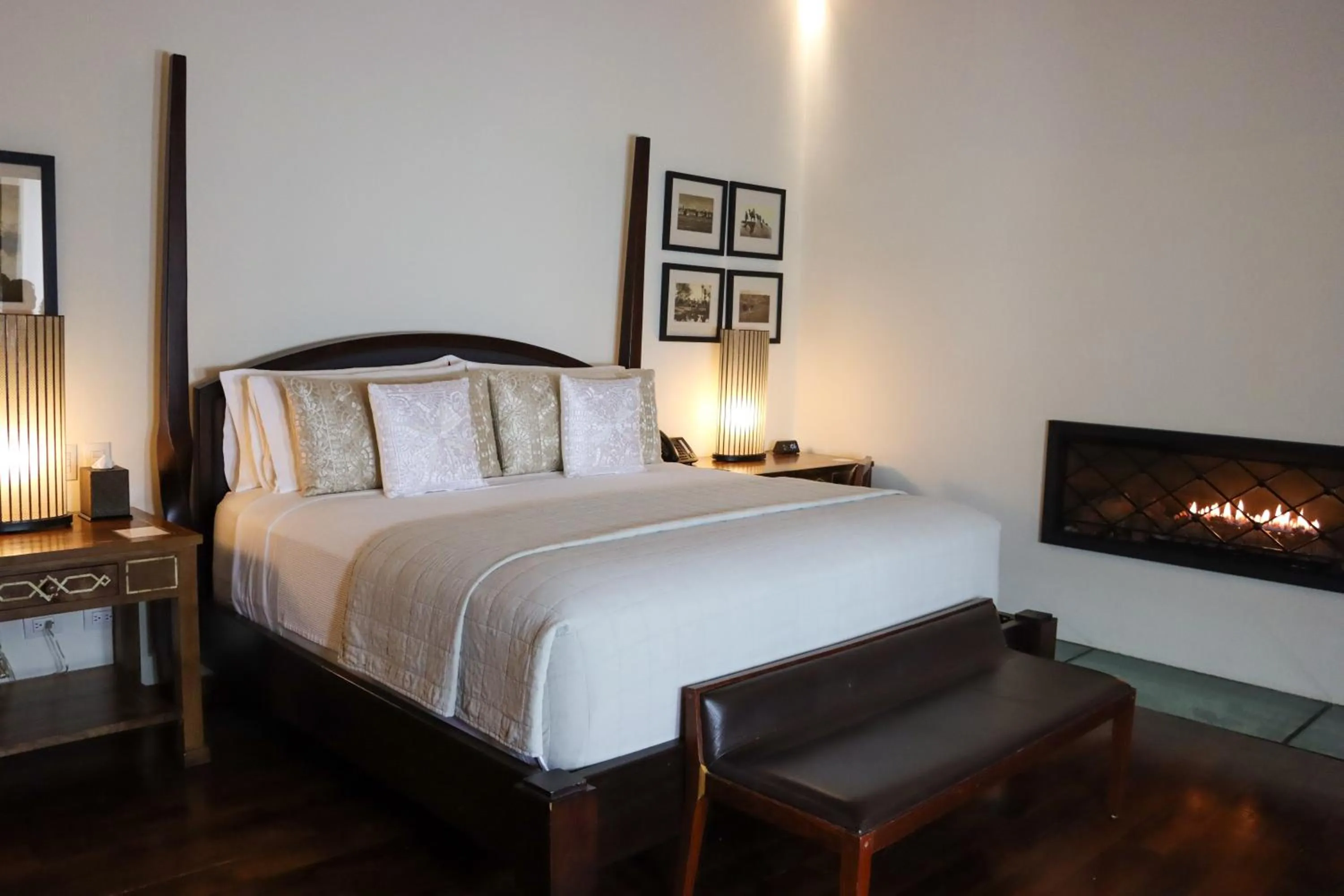 Bed in Hotel Casa Blanca 7