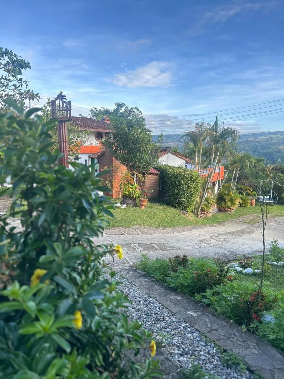 Natural landscape in Hotel Campestre la Loma curiti