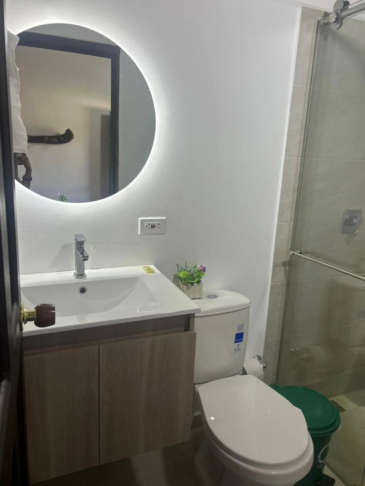 Bathroom in Hotel Campestre la Loma curiti