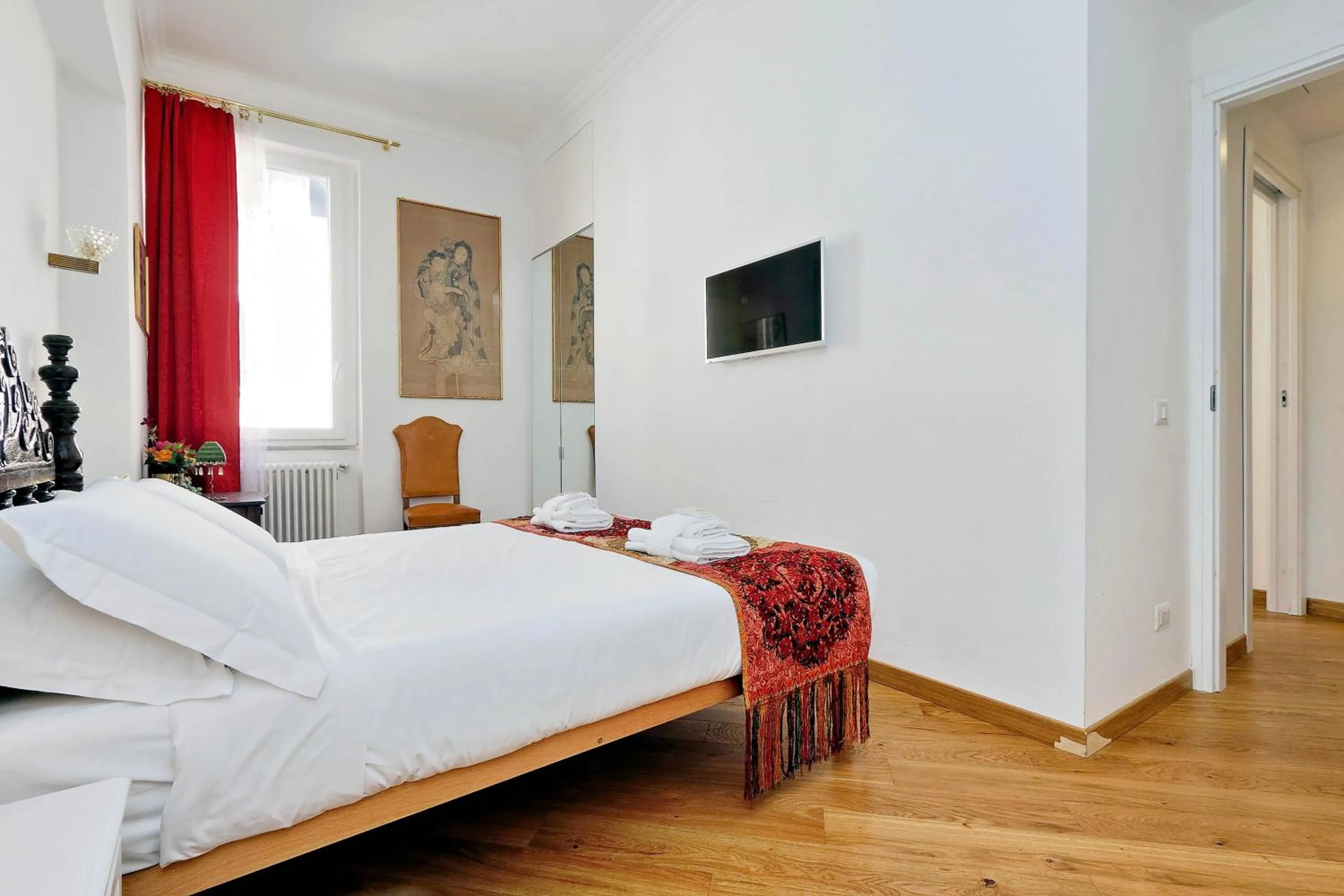 Bedroom, Bed in Sistina