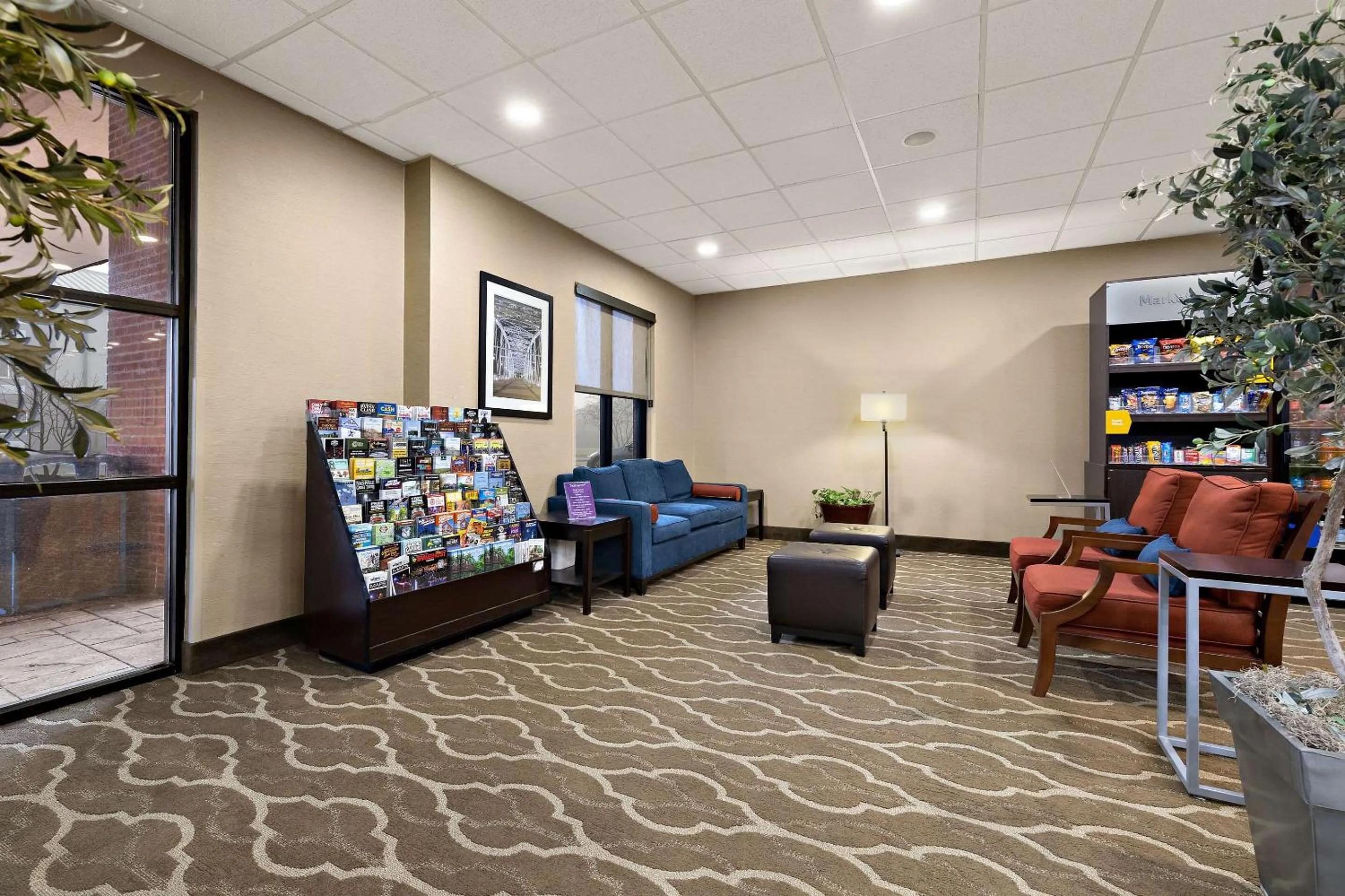 Lobby or reception in Comfort Suites Nashville near Percy Priest Lake