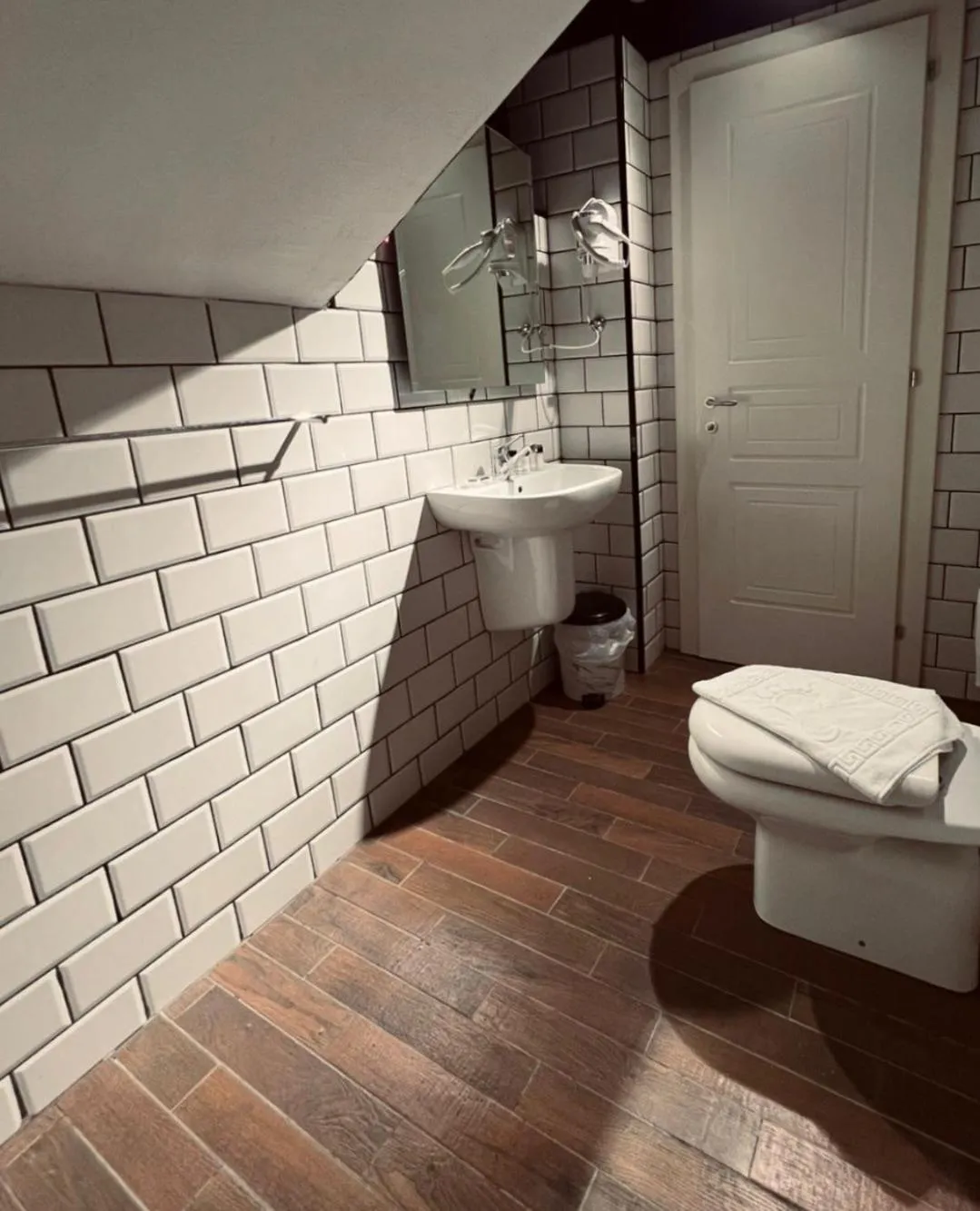 Bathroom in Bobi Hotel