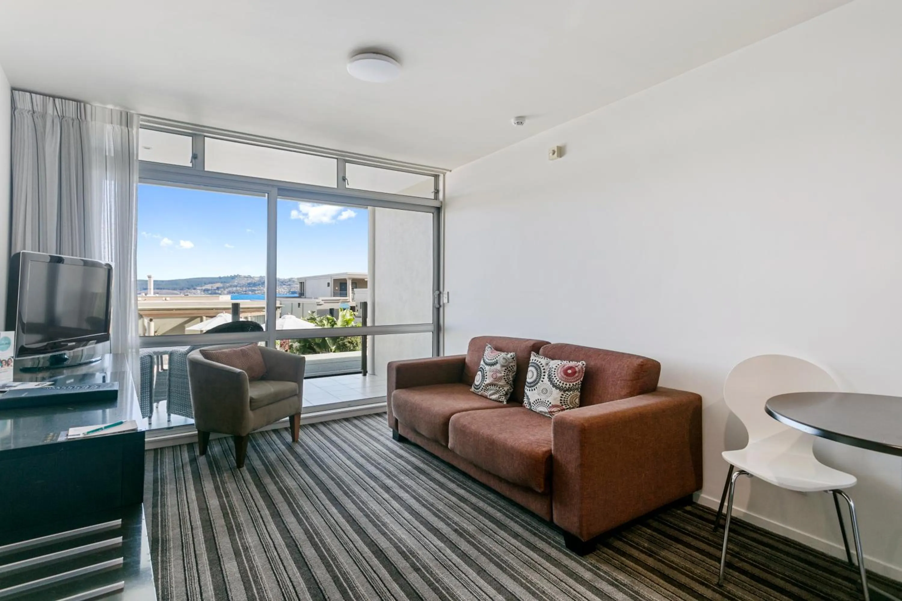 Seating area in The Reef Resort