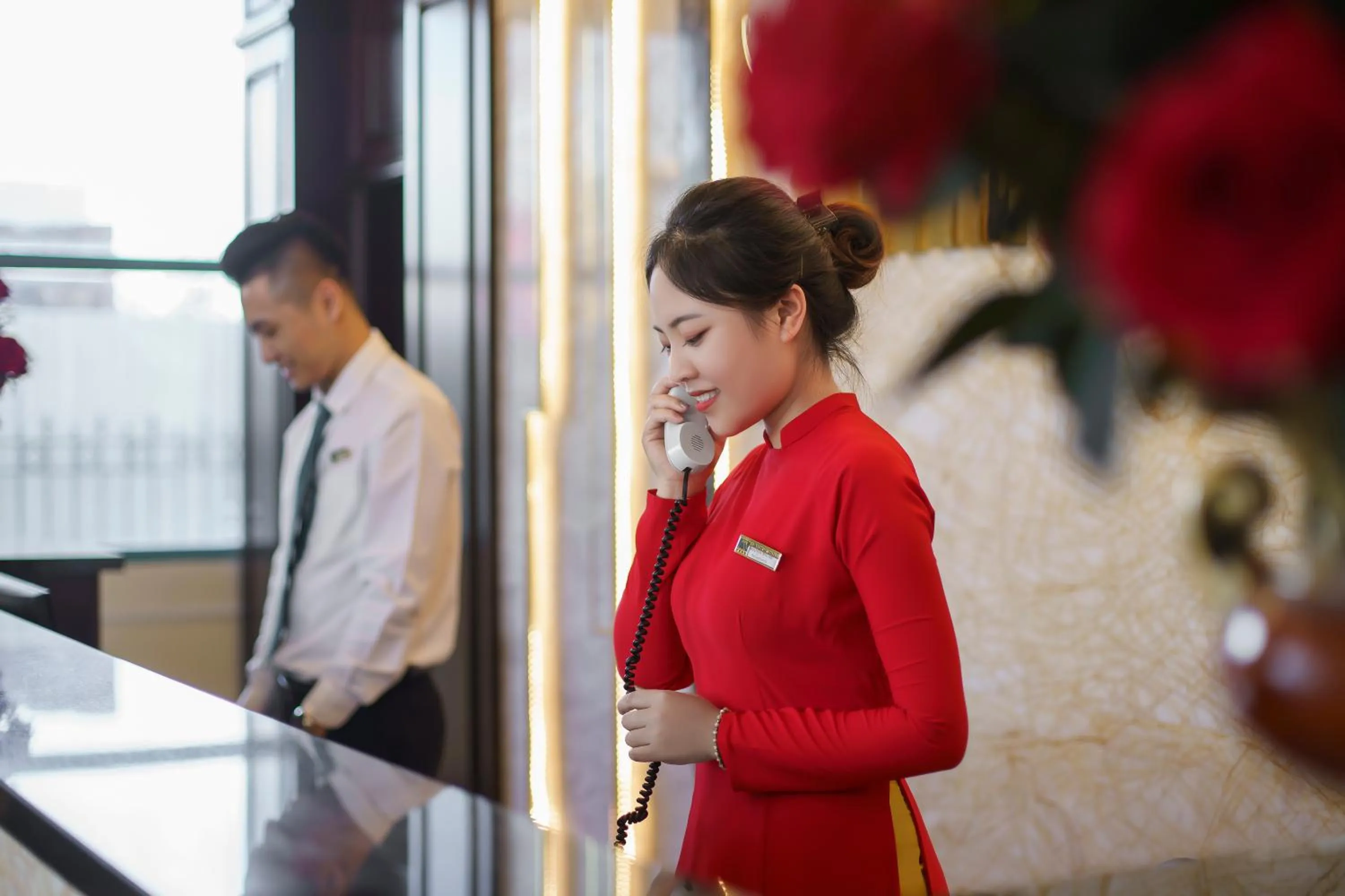 Staff in Mithrin Hotel Halong
