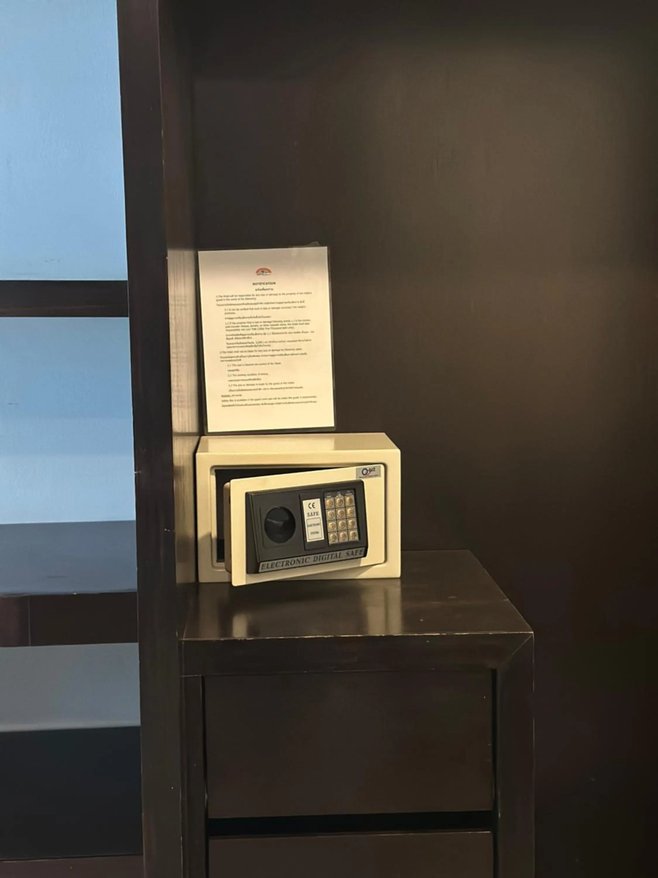 safe in APK Resort Patong