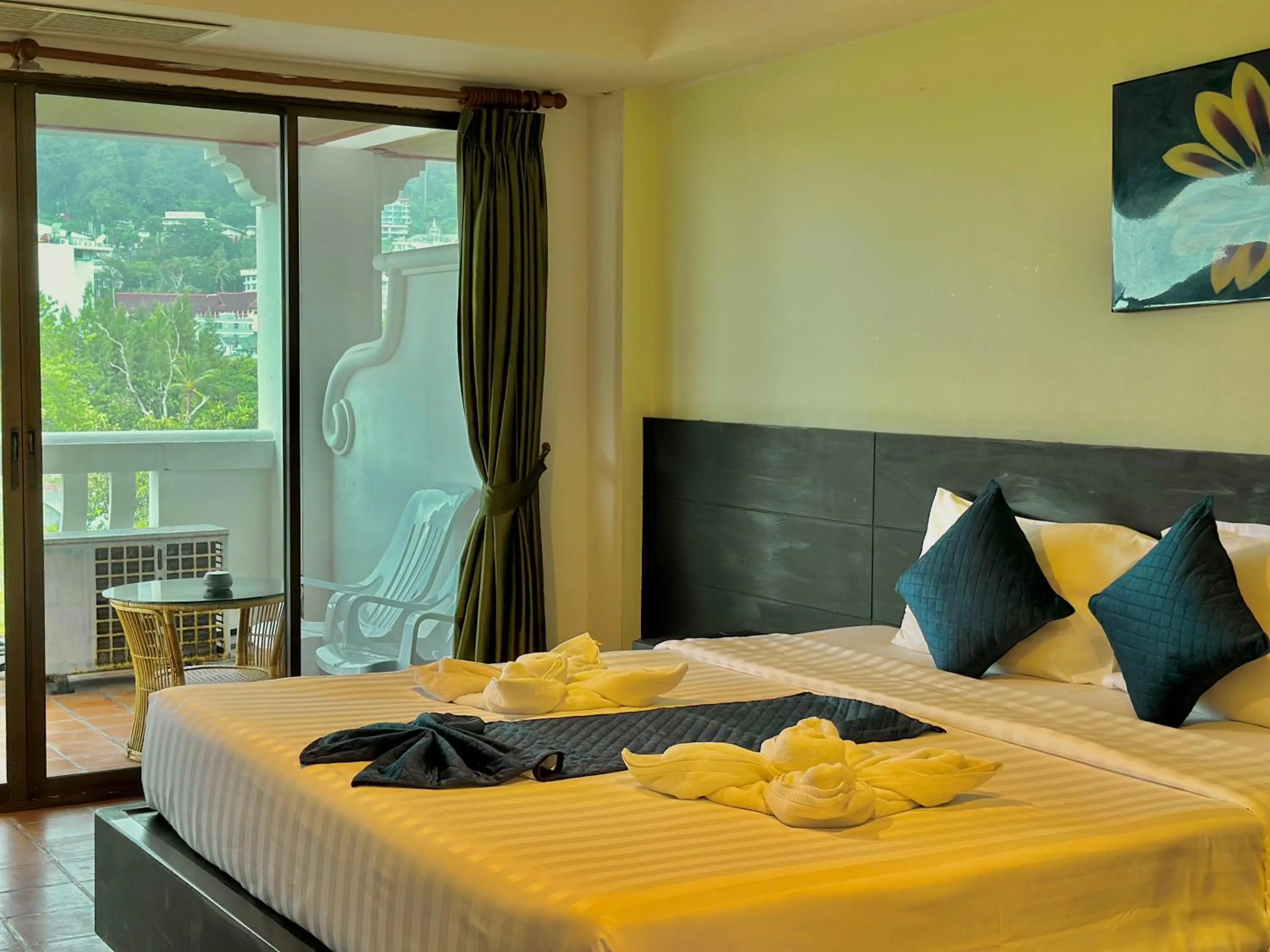 Bed in APK Resort Patong
