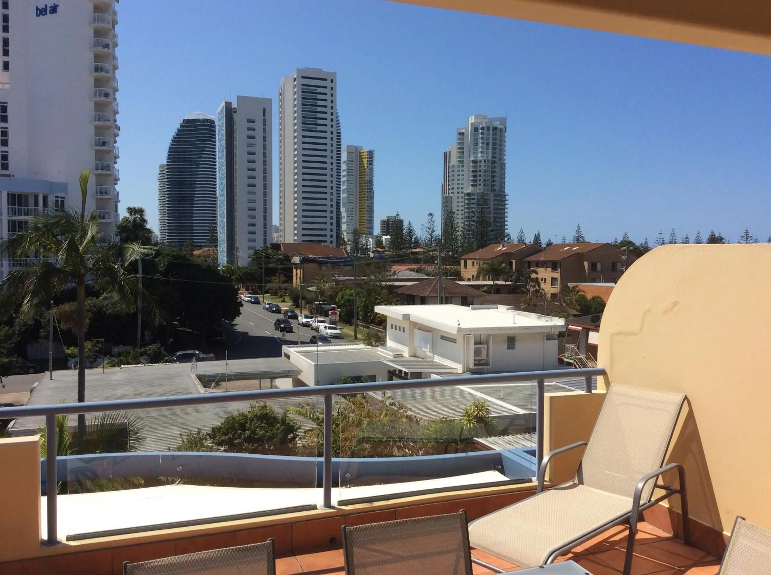 Patio in Portobello Resort Apartments