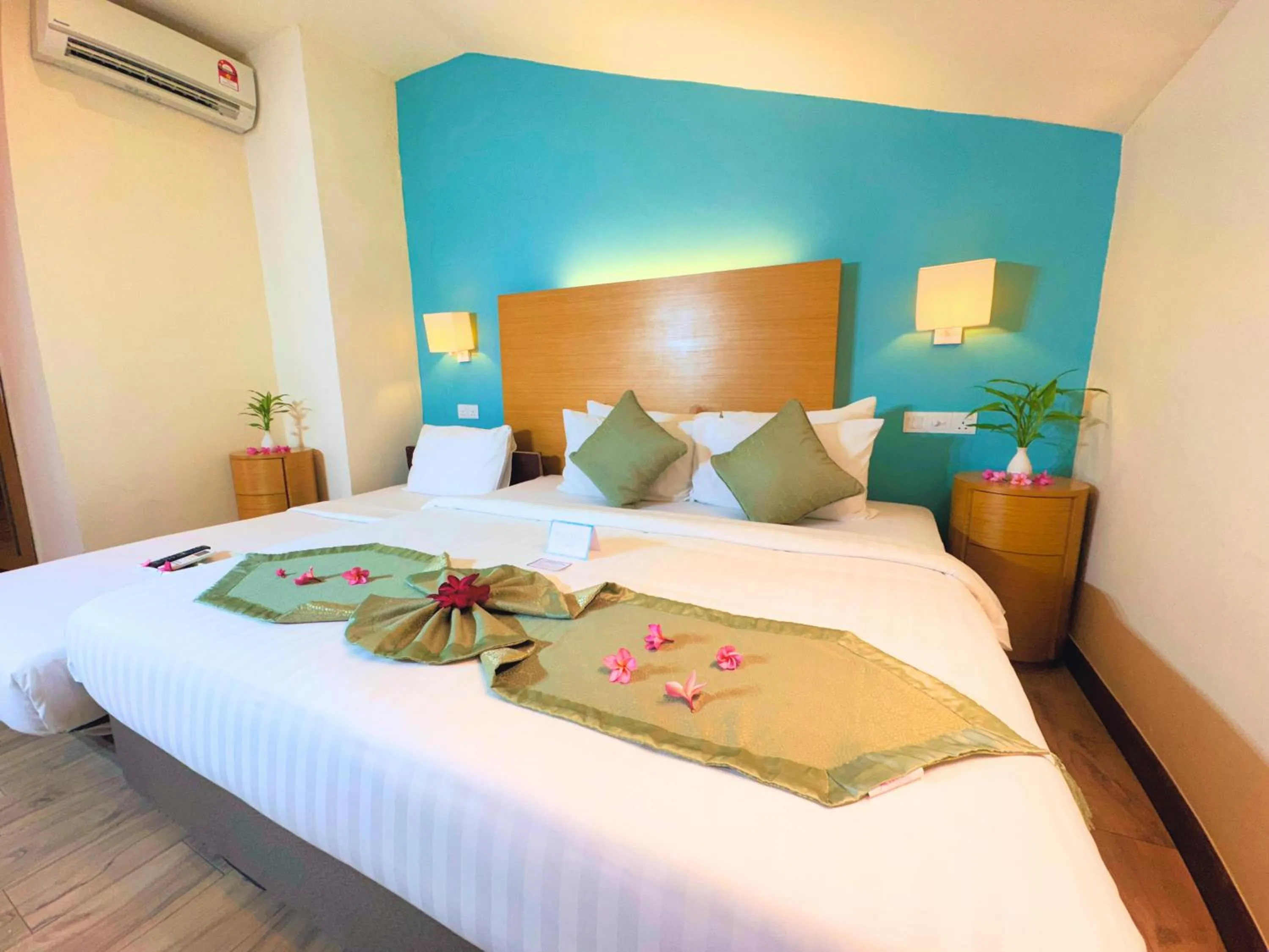 Photo of the whole room, Bed in Bella Vista Waterfront Resort, Kuah Langkawi
