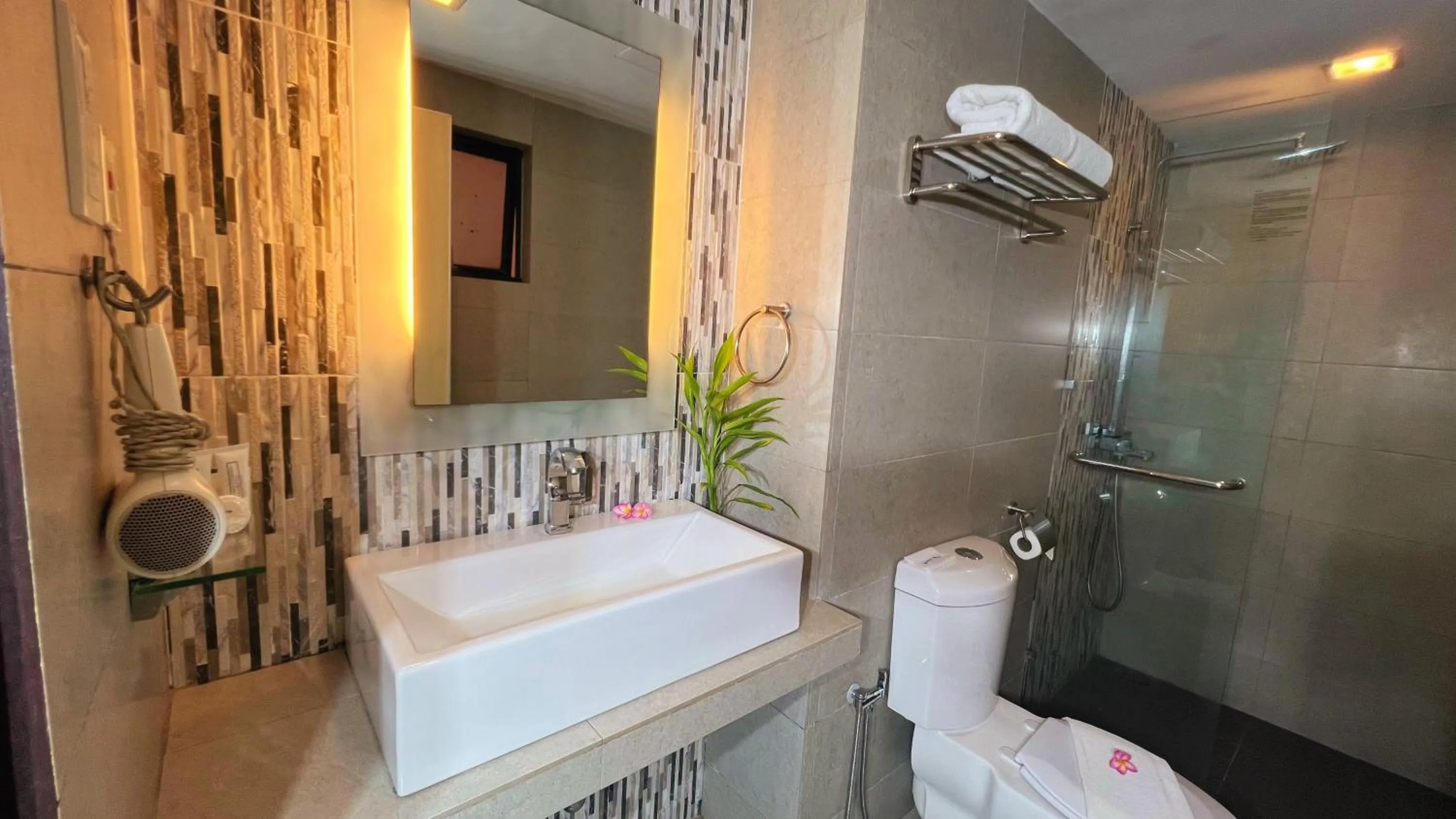 Bath in Bella Vista Waterfront Resort, Kuah Langkawi