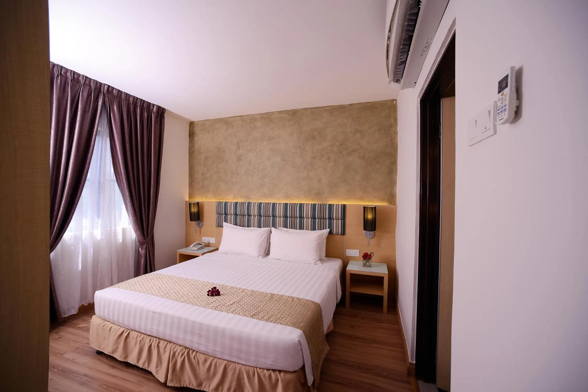 Photo of the whole room, Bed in Bella Vista Waterfront Resort, Kuah Langkawi