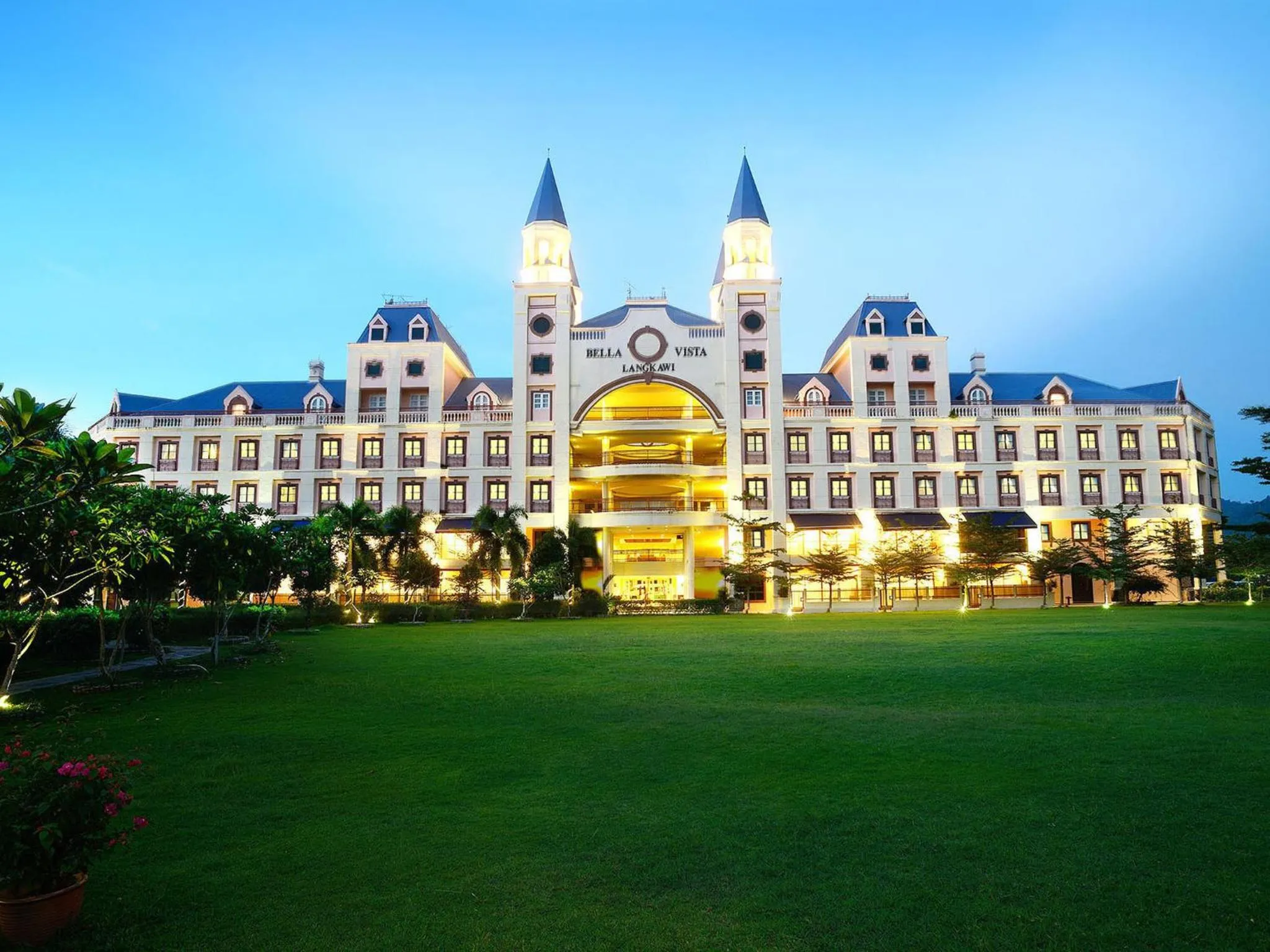 Facade/entrance in Bella Vista Waterfront Resort, Kuah Langkawi