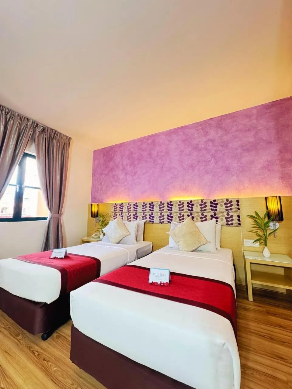 Photo of the whole room, Bed in Bella Vista Waterfront Resort, Kuah Langkawi