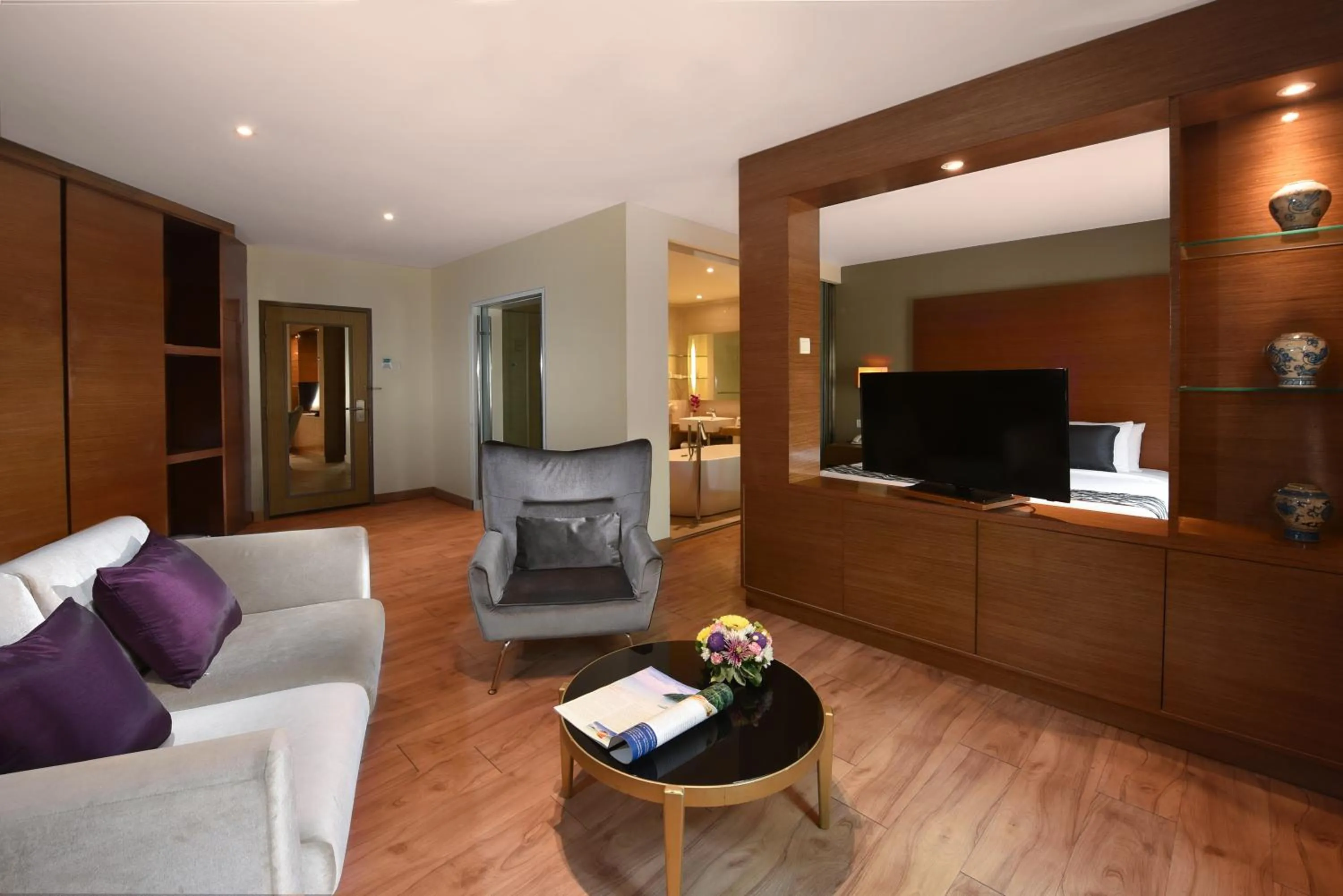 Living room in Bella Vista Waterfront Resort, Kuah Langkawi