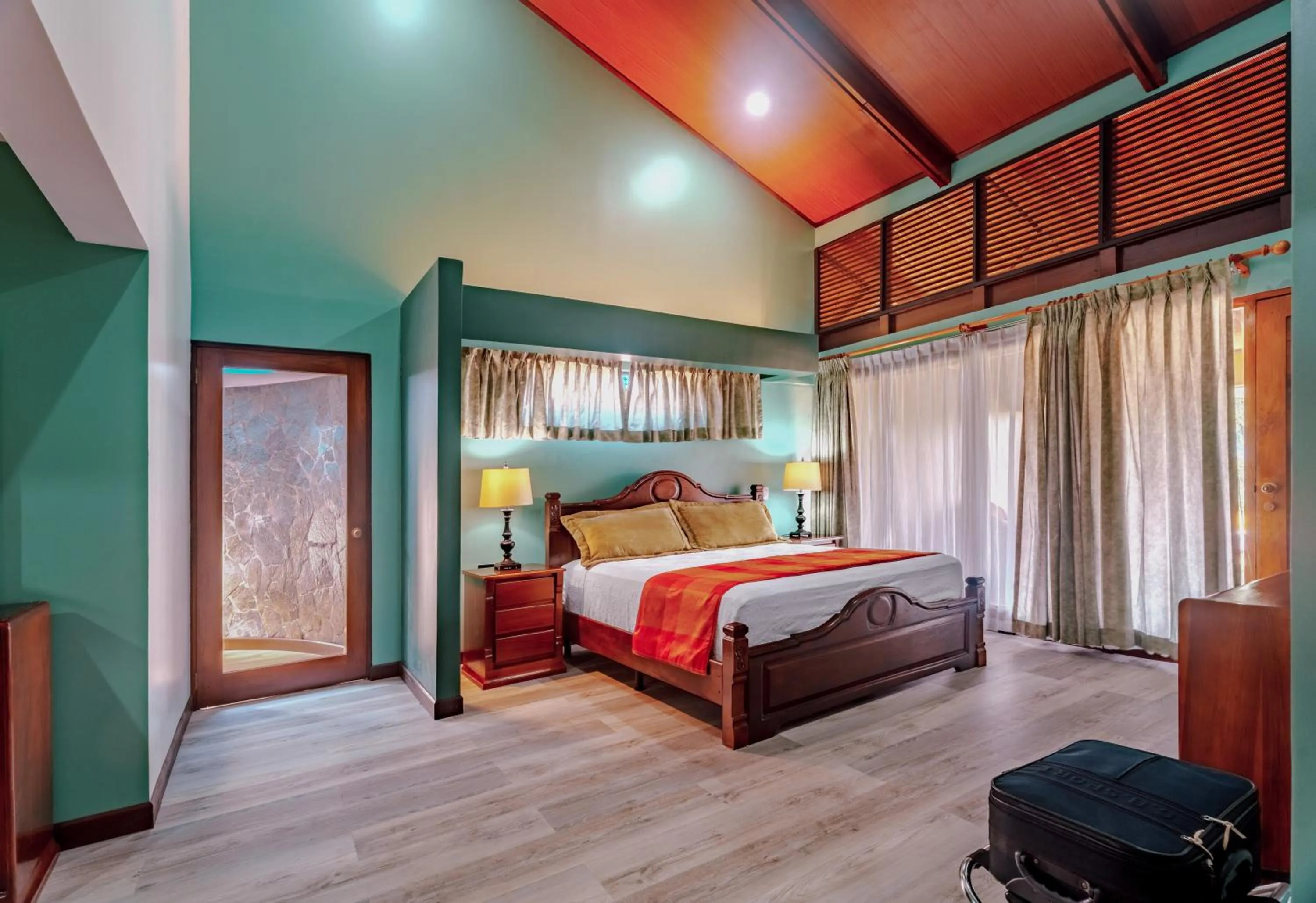 Bed in Hotel Villa Florencia