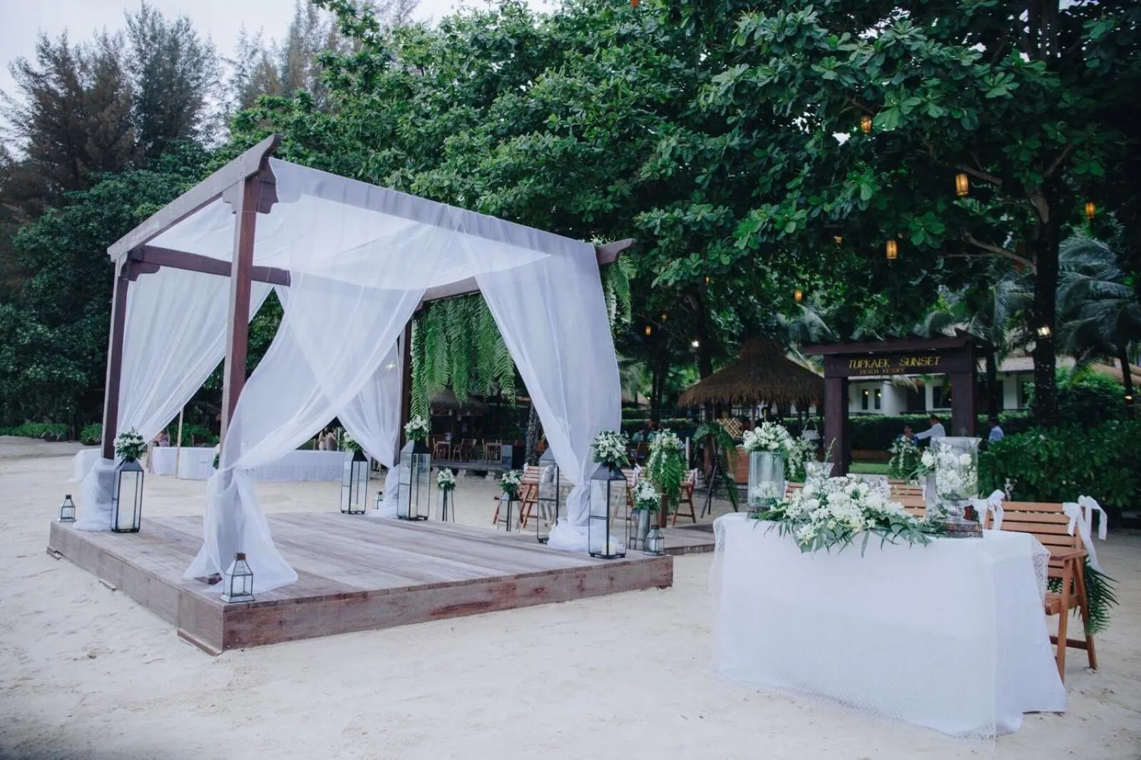 Beach in Tup Kaek Sunset Beach Resort-SHA Plus