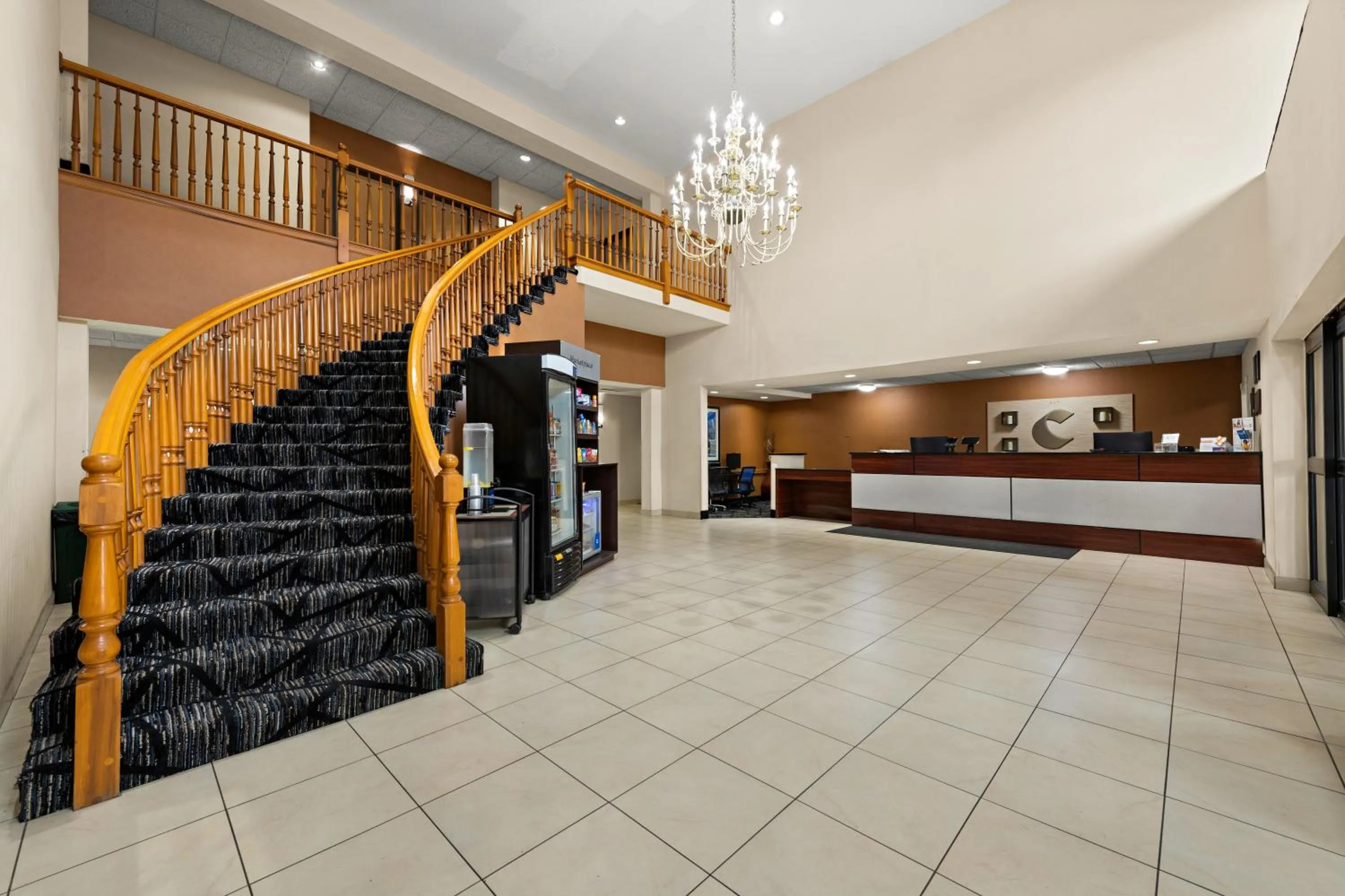 Lobby or reception in Comfort Suites Kansas City-Liberty