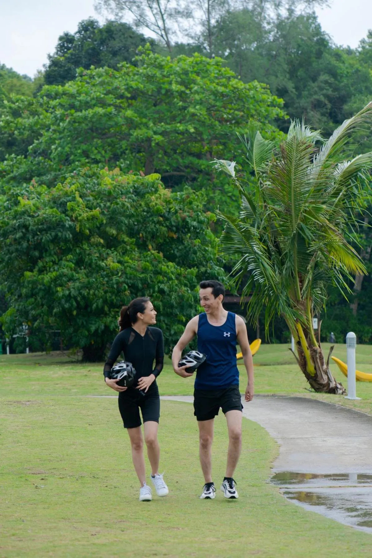 People in Banyu Biru Villa