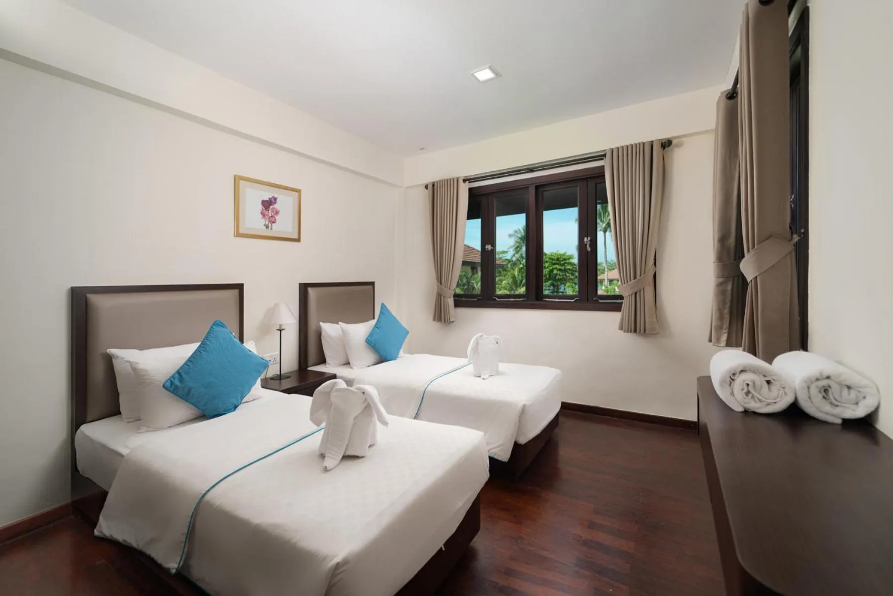 Bed in Banyu Biru Villa