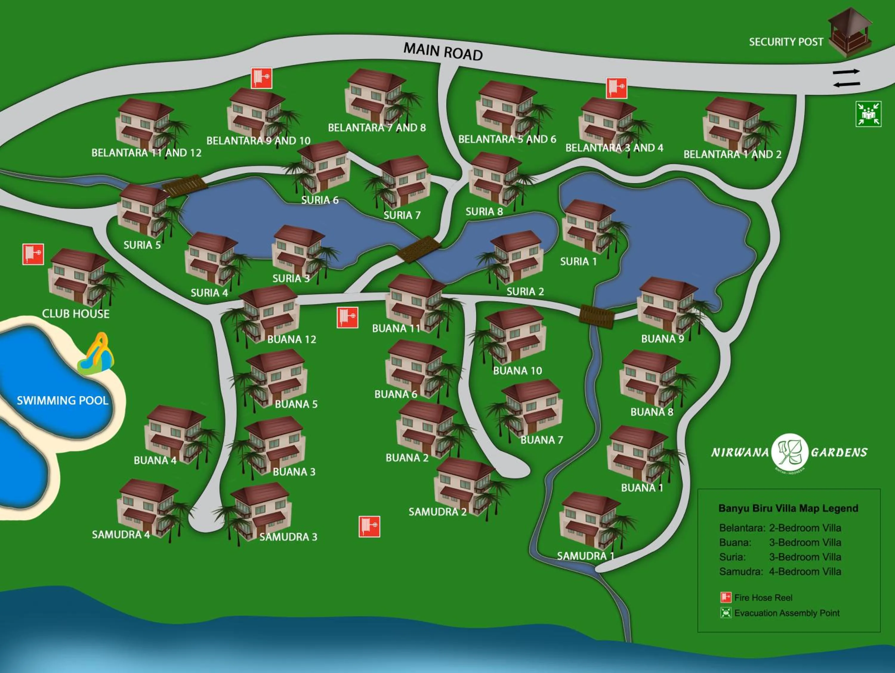 Property logo or sign in Banyu Biru Villa