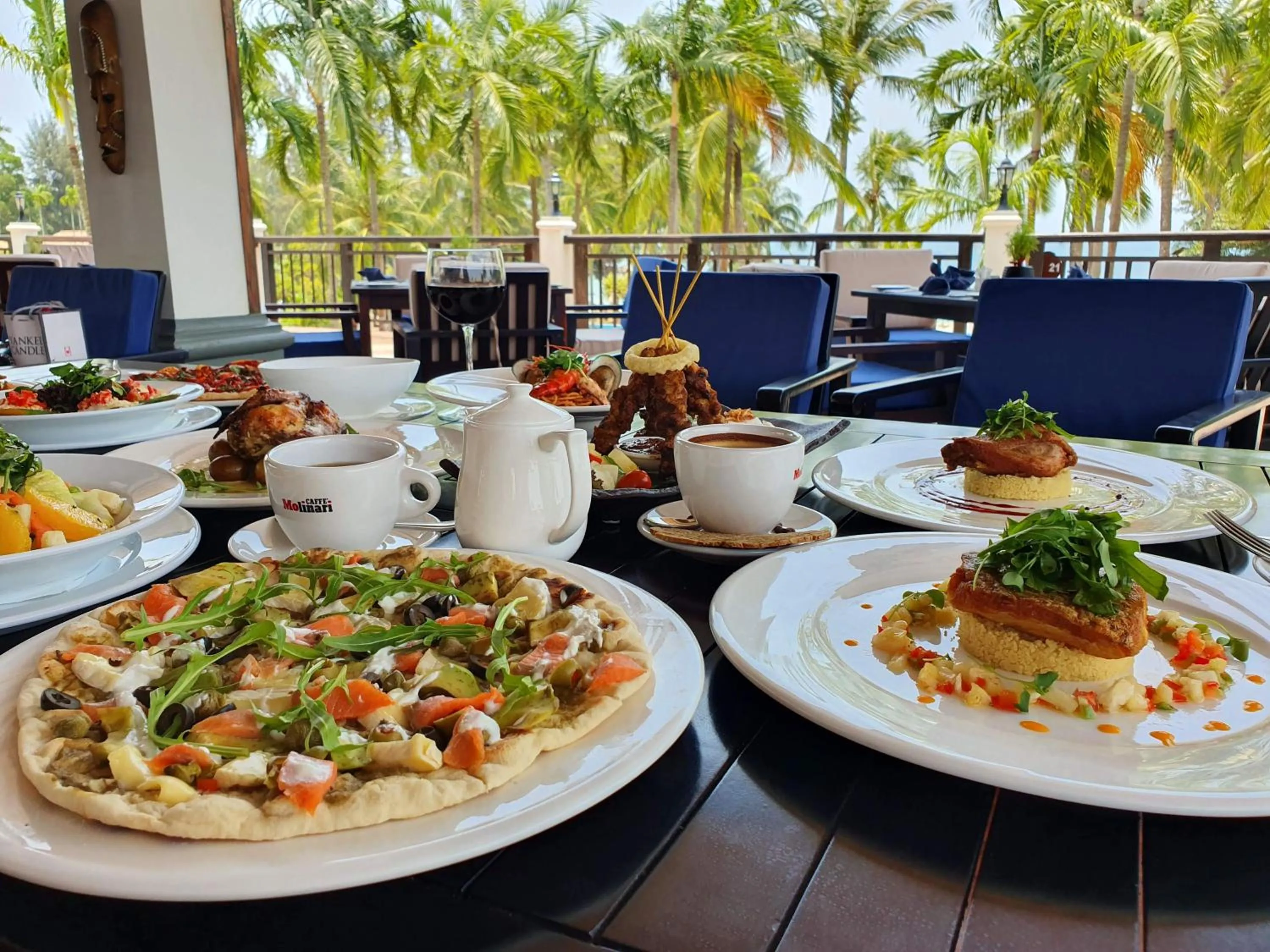 Food and drinks in Banyu Biru Villa