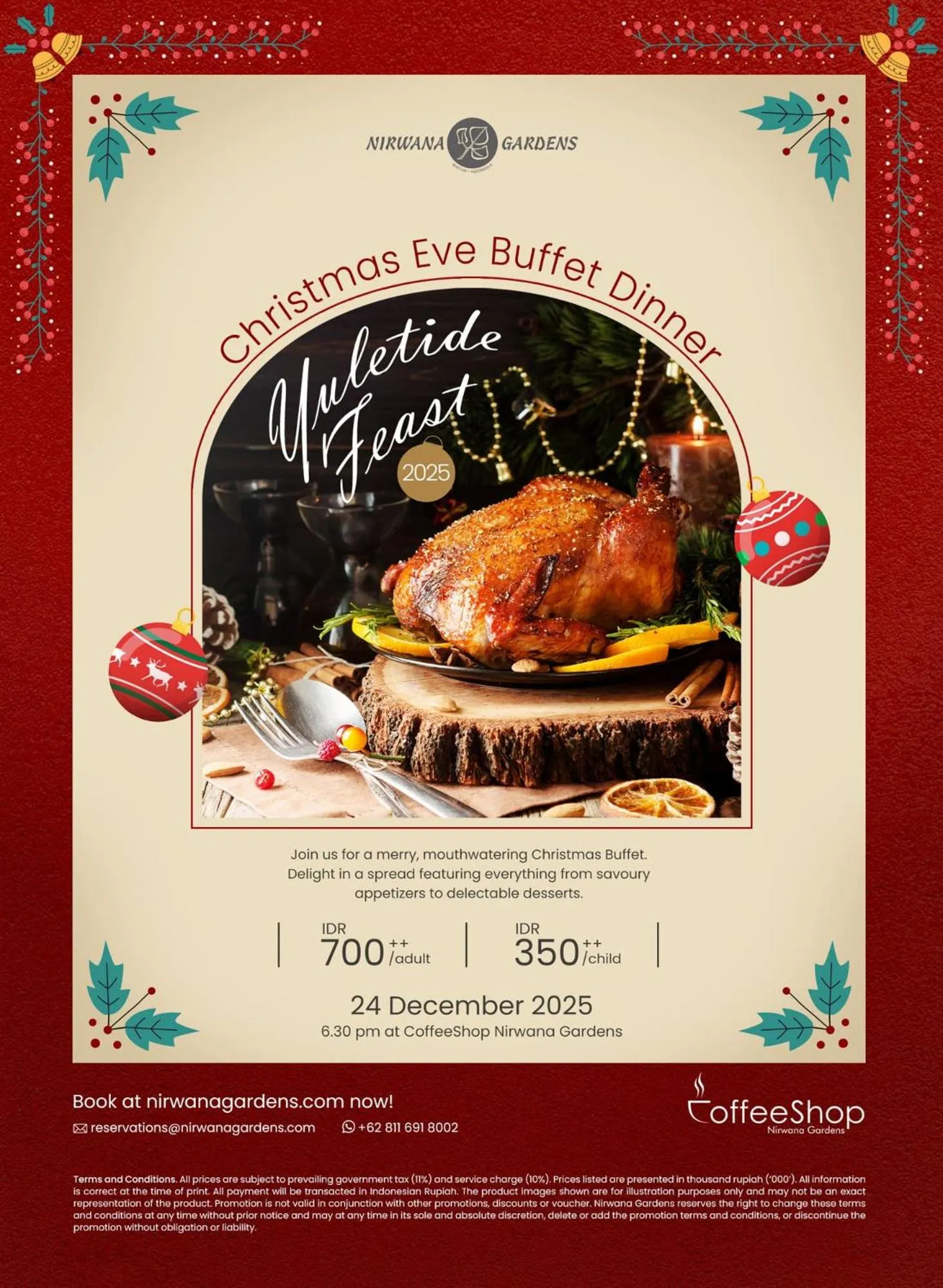 Restaurant/places to eat in Banyu Biru Villa