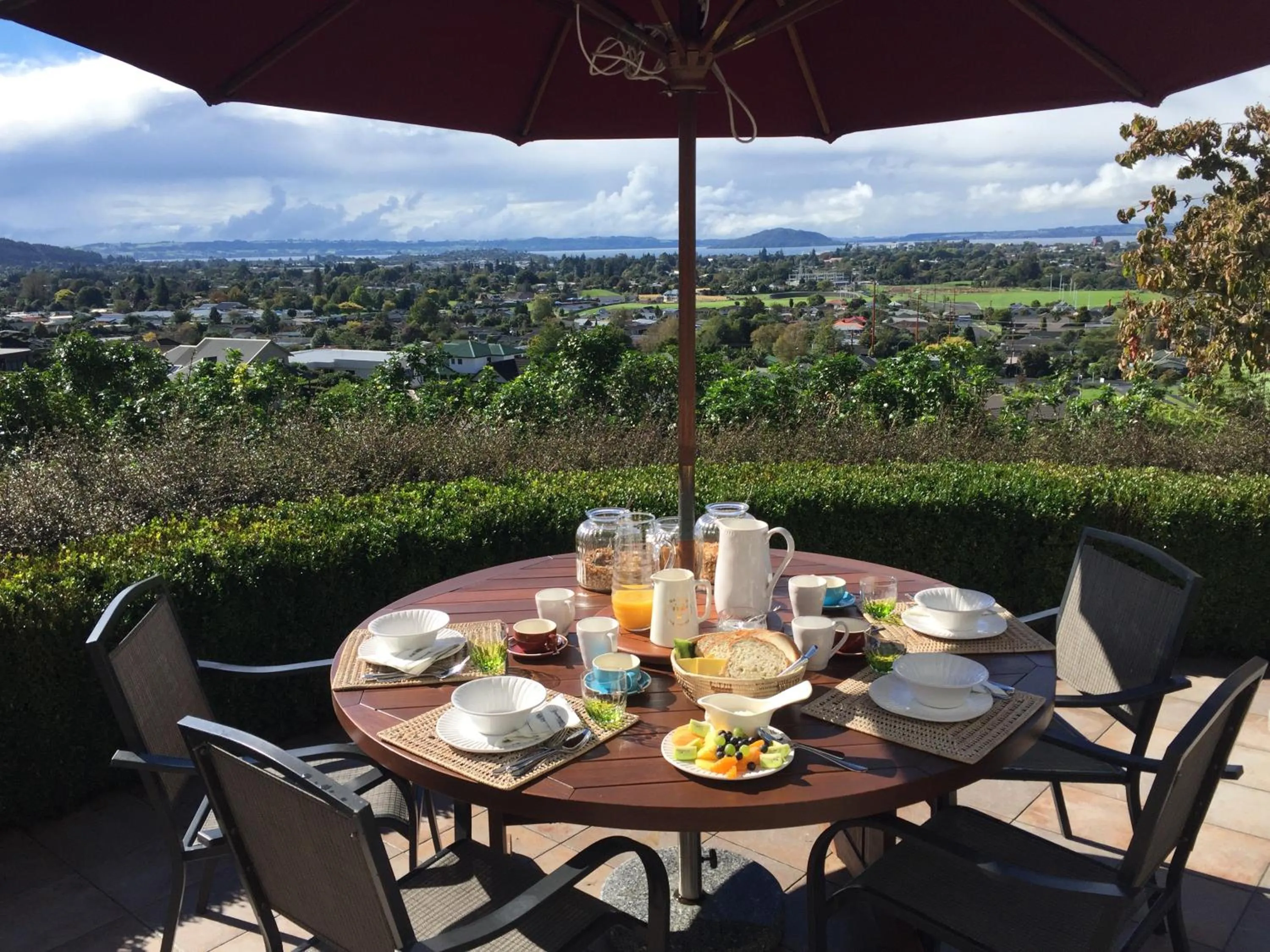Patio in KARANDA BnB