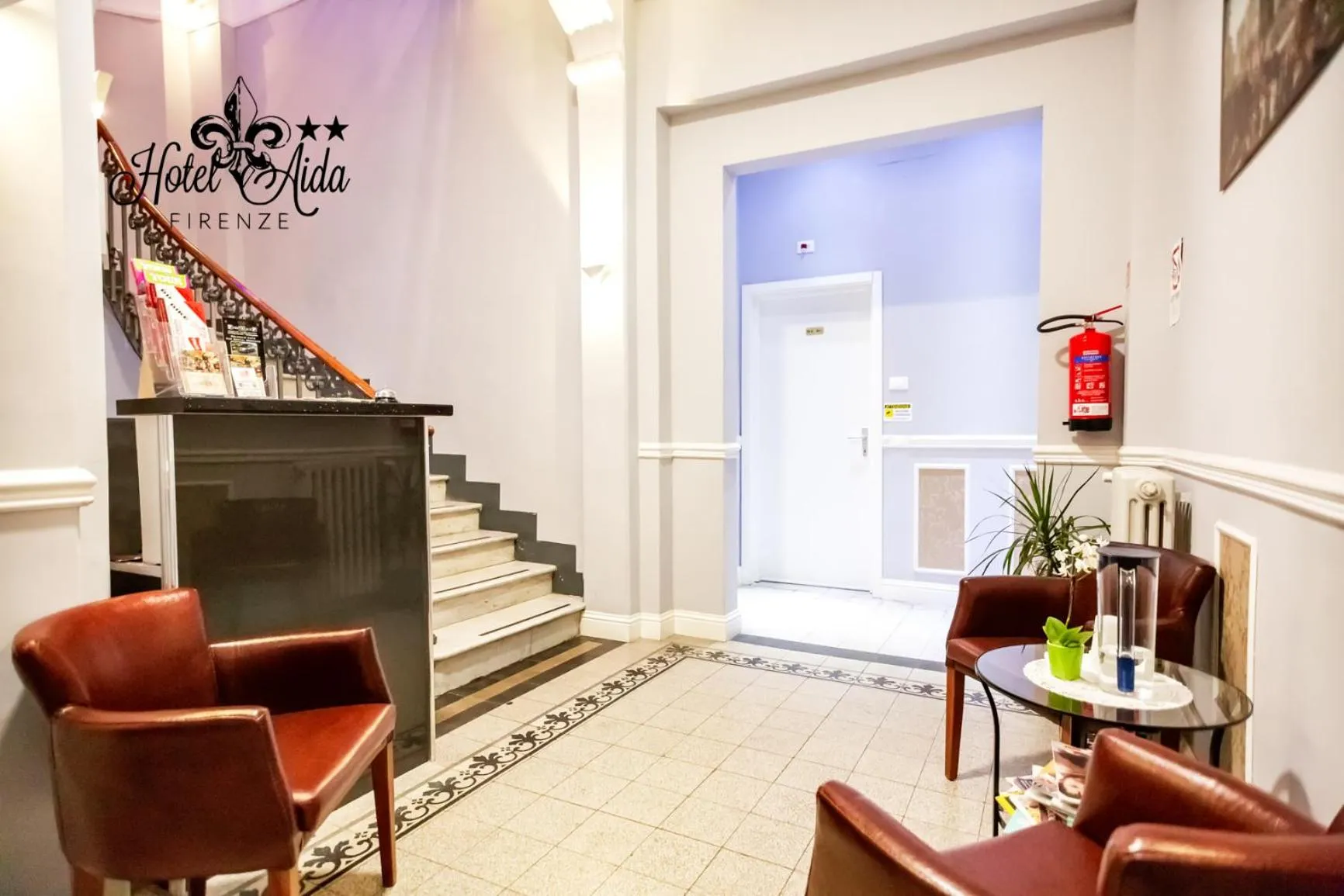 Lobby or reception in Hotel Aida