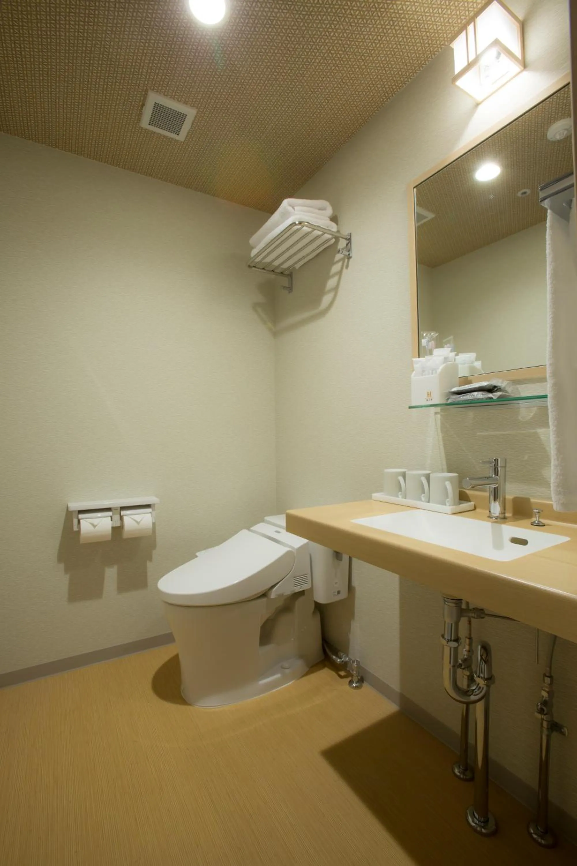 Toilet in Hot Spring Osaka Hinode Hotel Nipponbashi