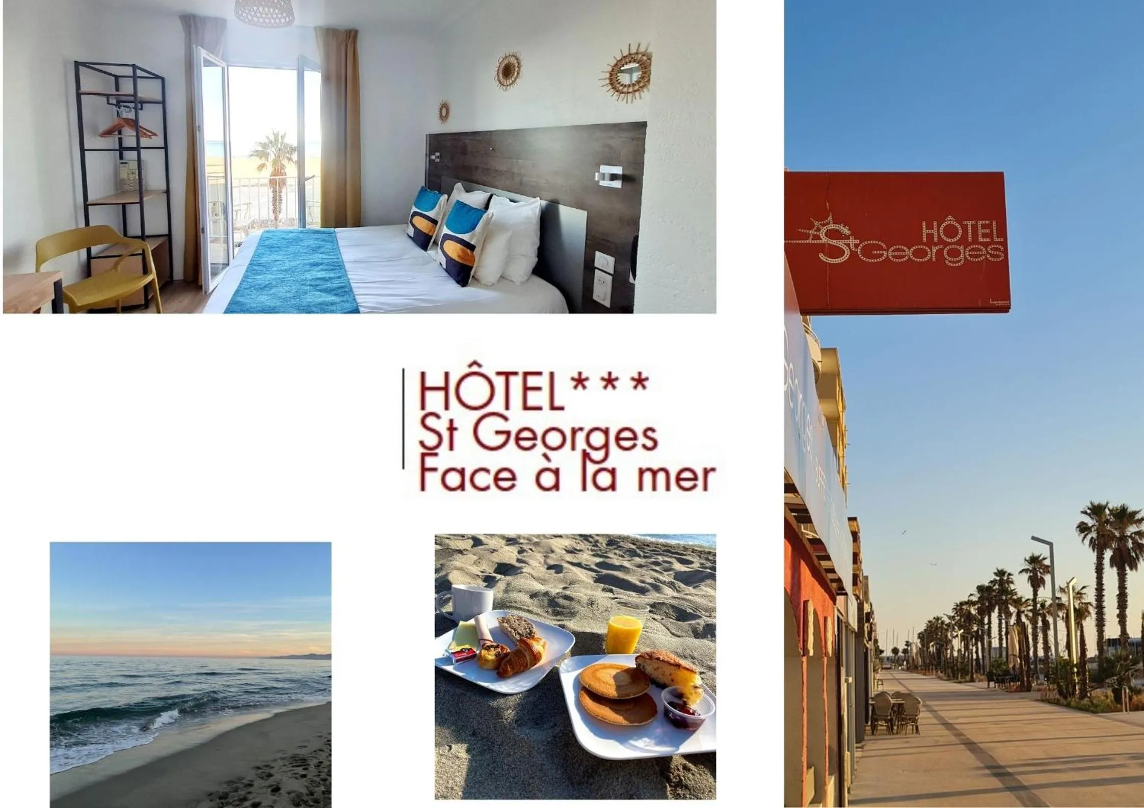 Property building in Hotel Saint Georges, Face à la mer