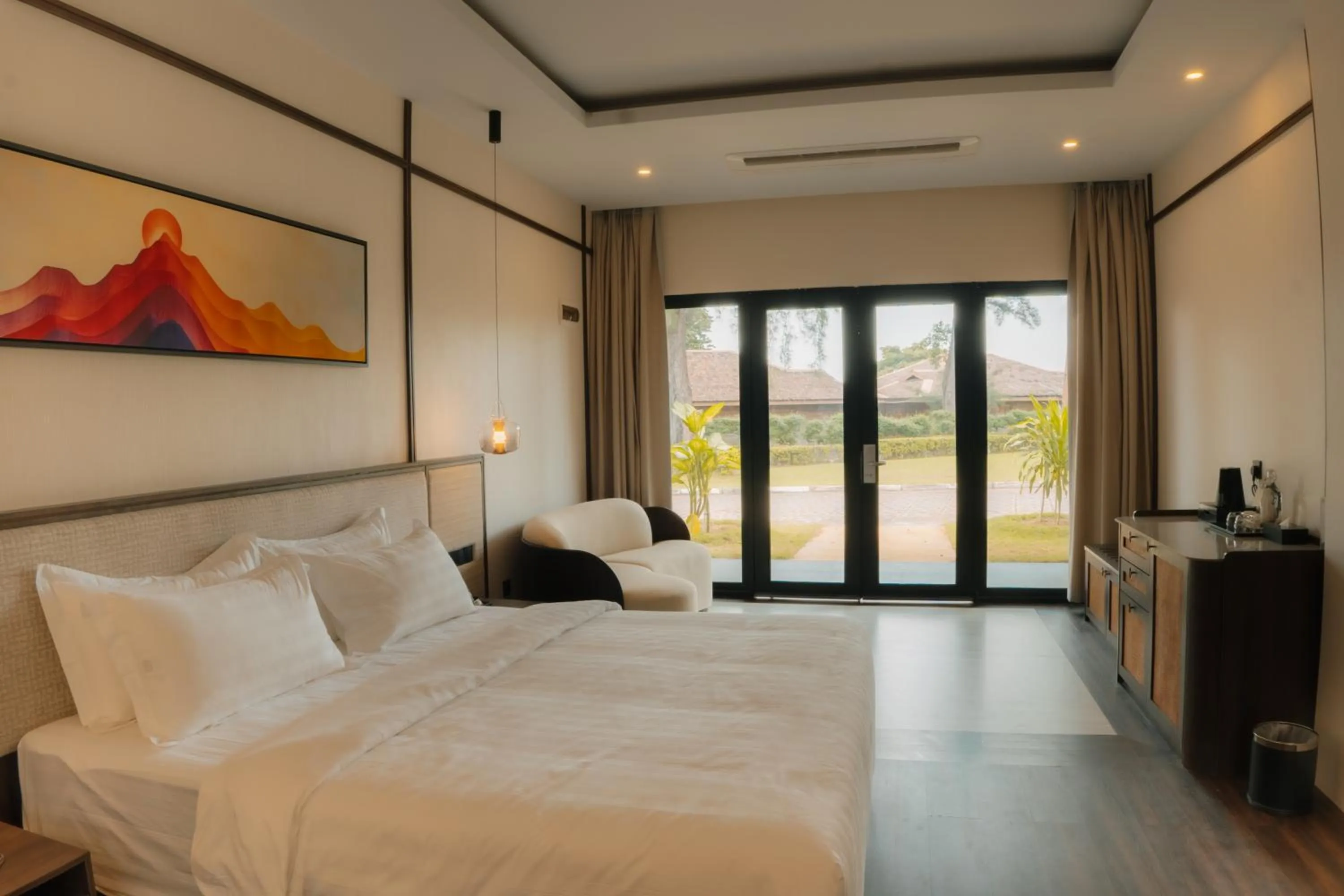 Bed in KTM Resort Batam