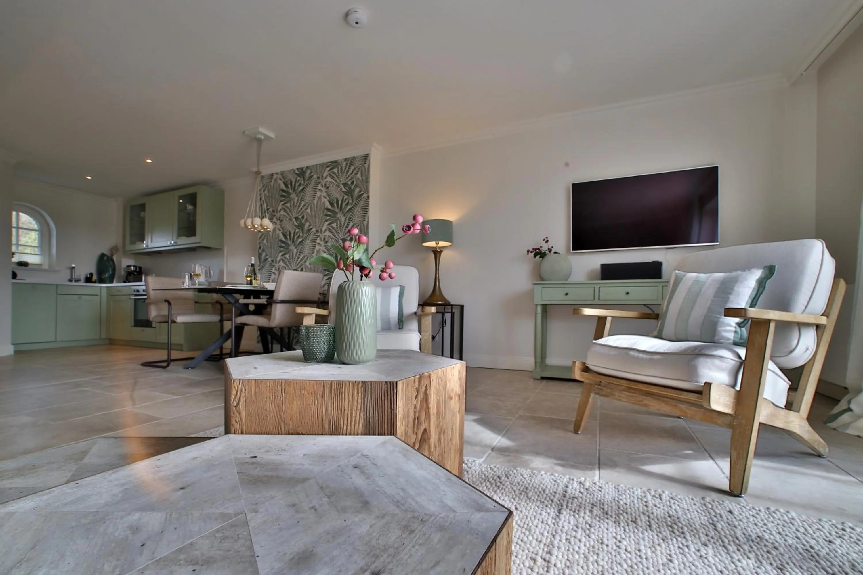 TV and multimedia in ApartHotel Seepferdchen