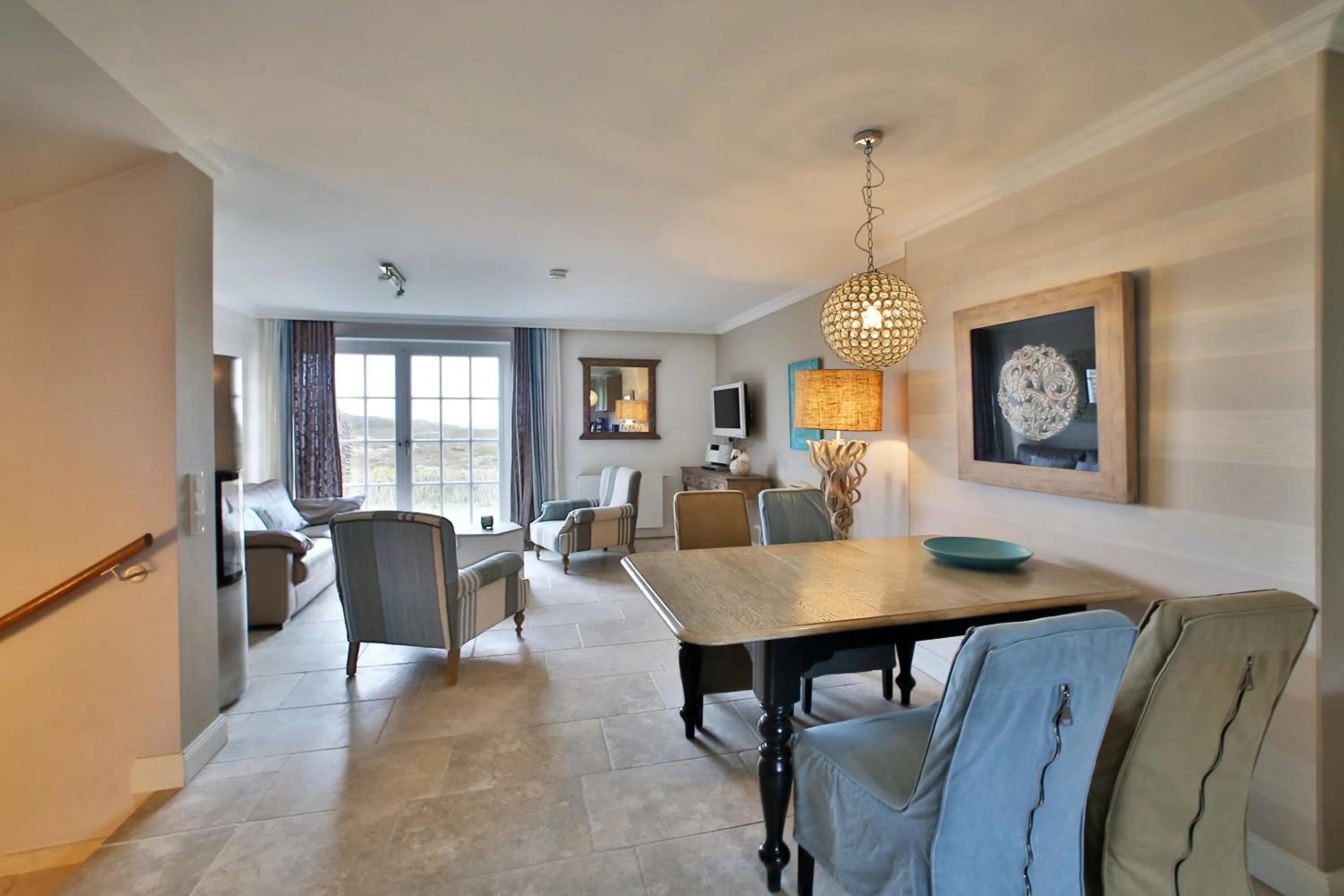 Living room in ApartHotel Seepferdchen