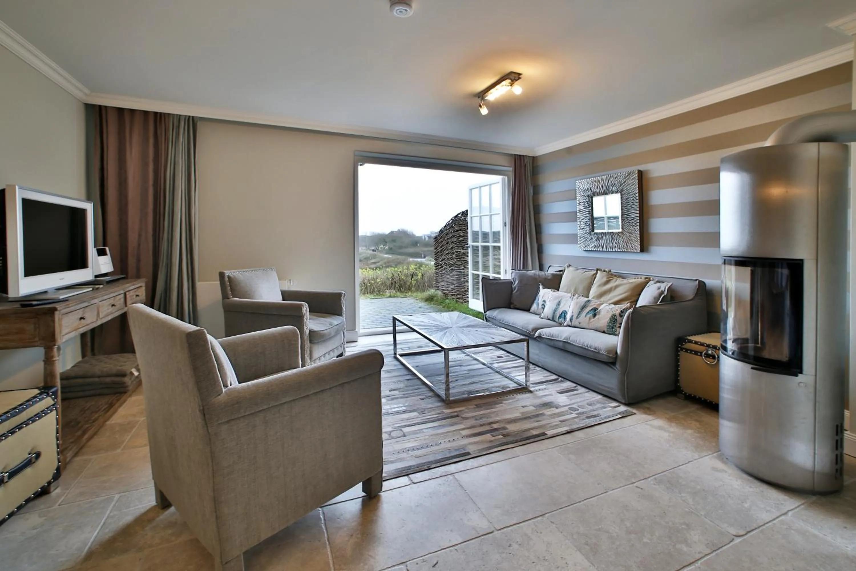 Balcony/Terrace in ApartHotel Seepferdchen