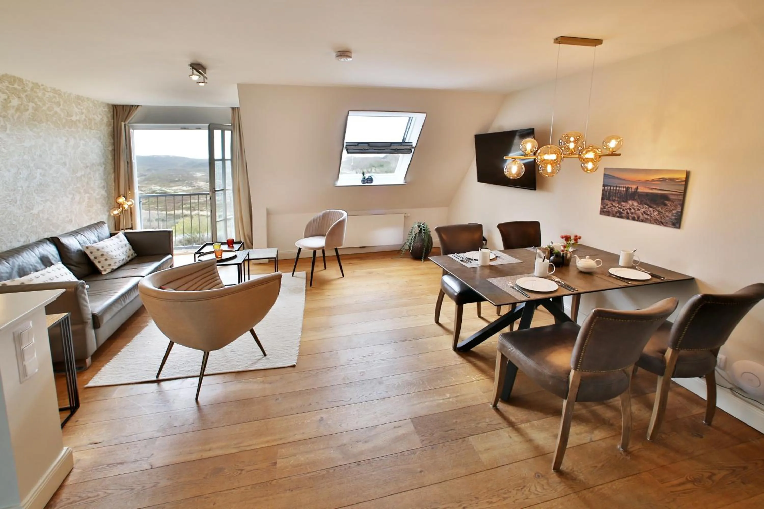 TV and multimedia in ApartHotel Seepferdchen