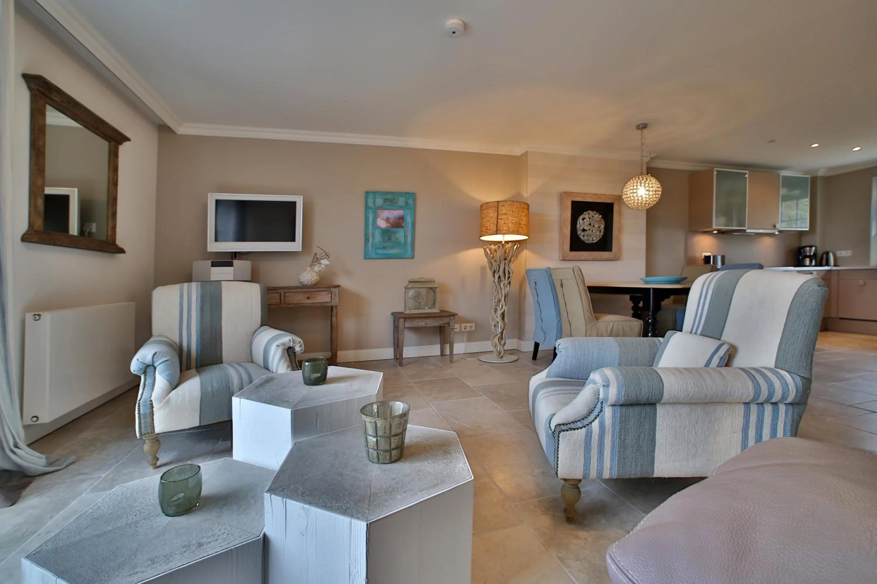 Living room in ApartHotel Seepferdchen