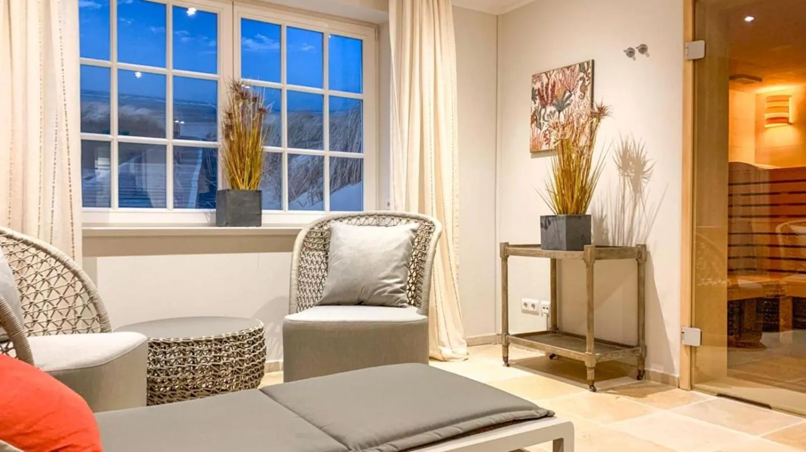 Sauna in ApartHotel Seepferdchen