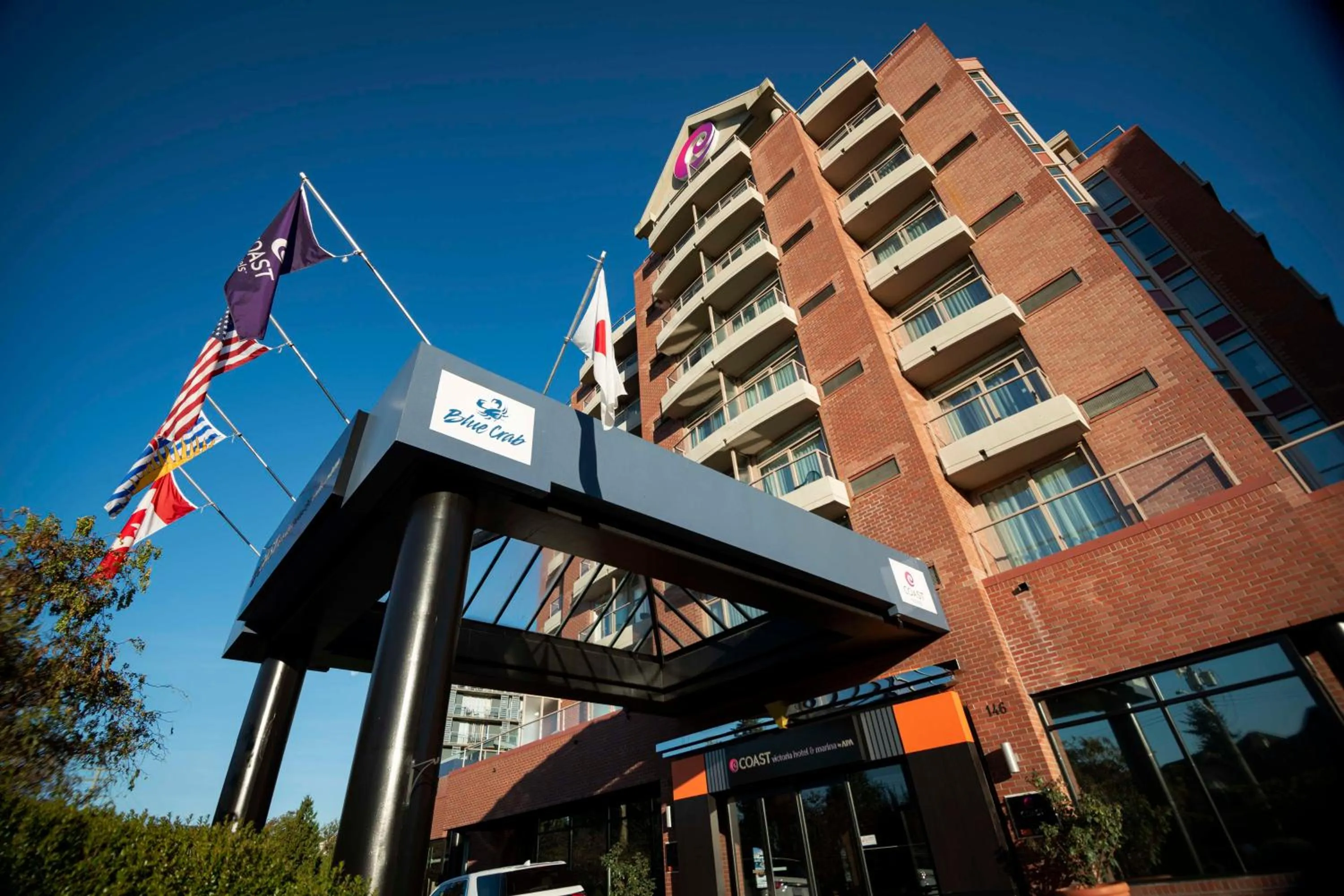 Property building in Coast Victoria Hotel & Marina by APA