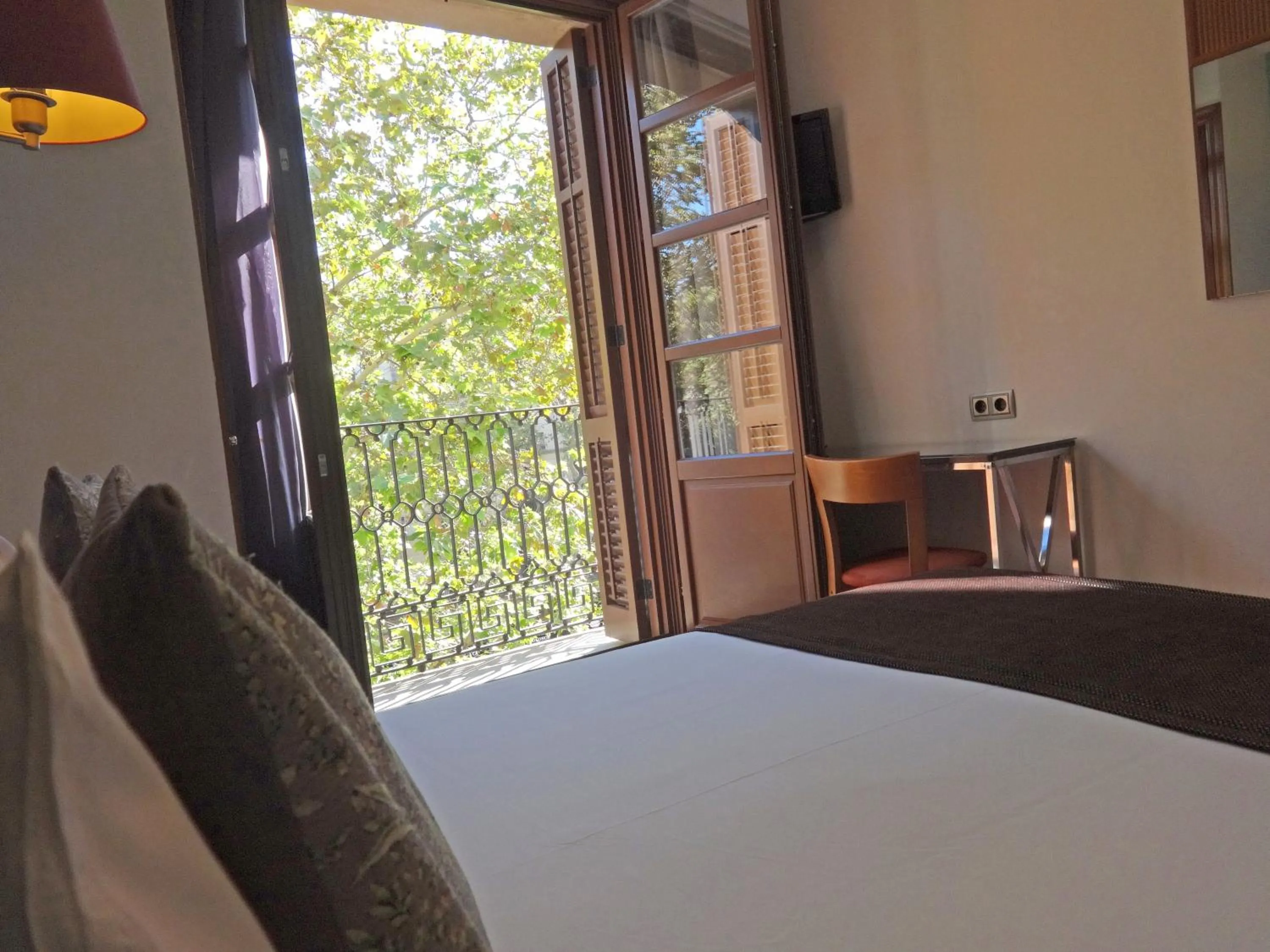 Bed in Hotel Lloret Ramblas