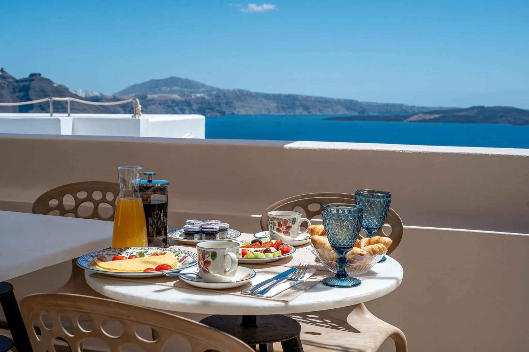 Day in Passion Blue Villas