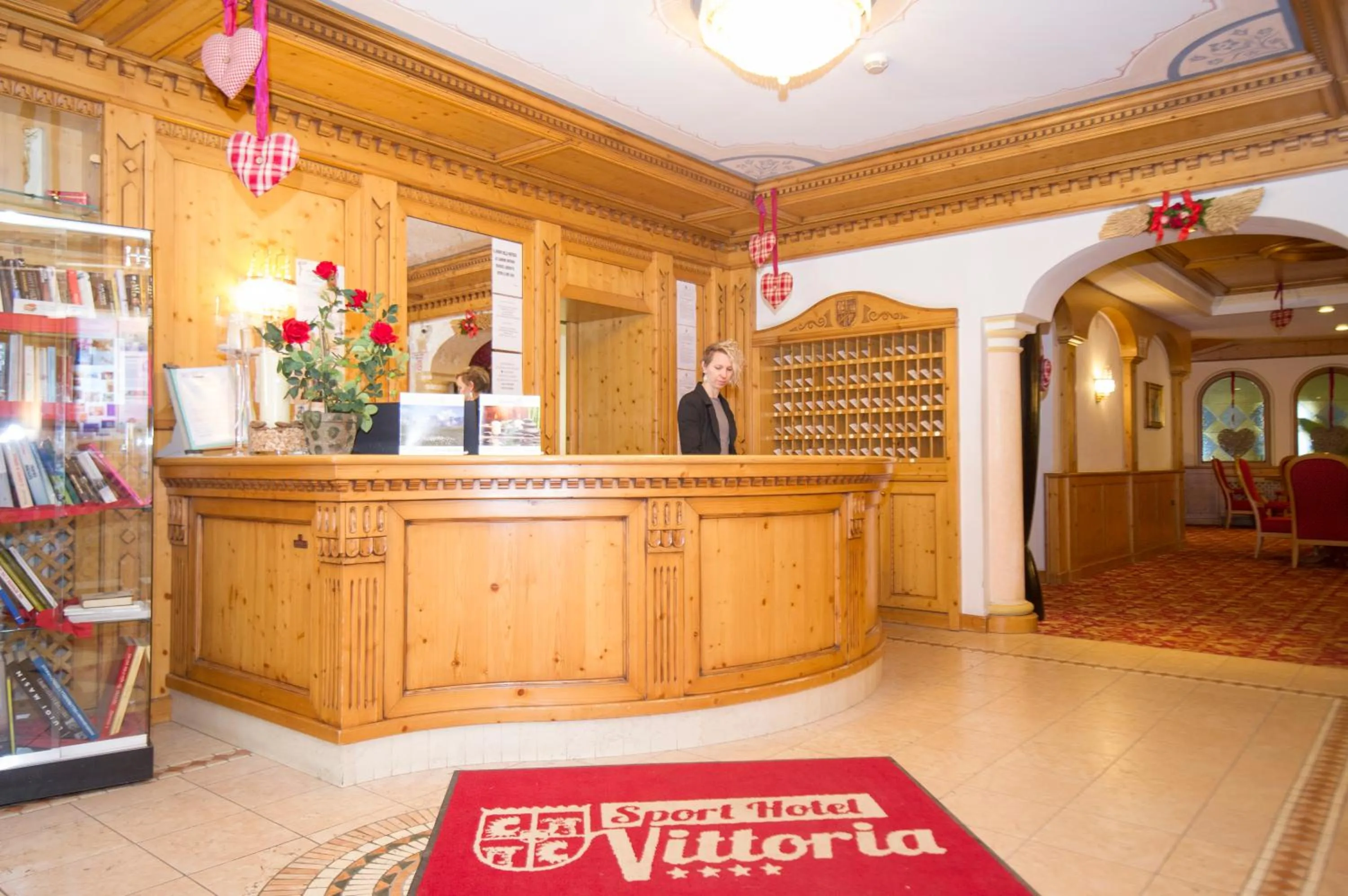 Lobby or reception in Sport Hotel Vittoria